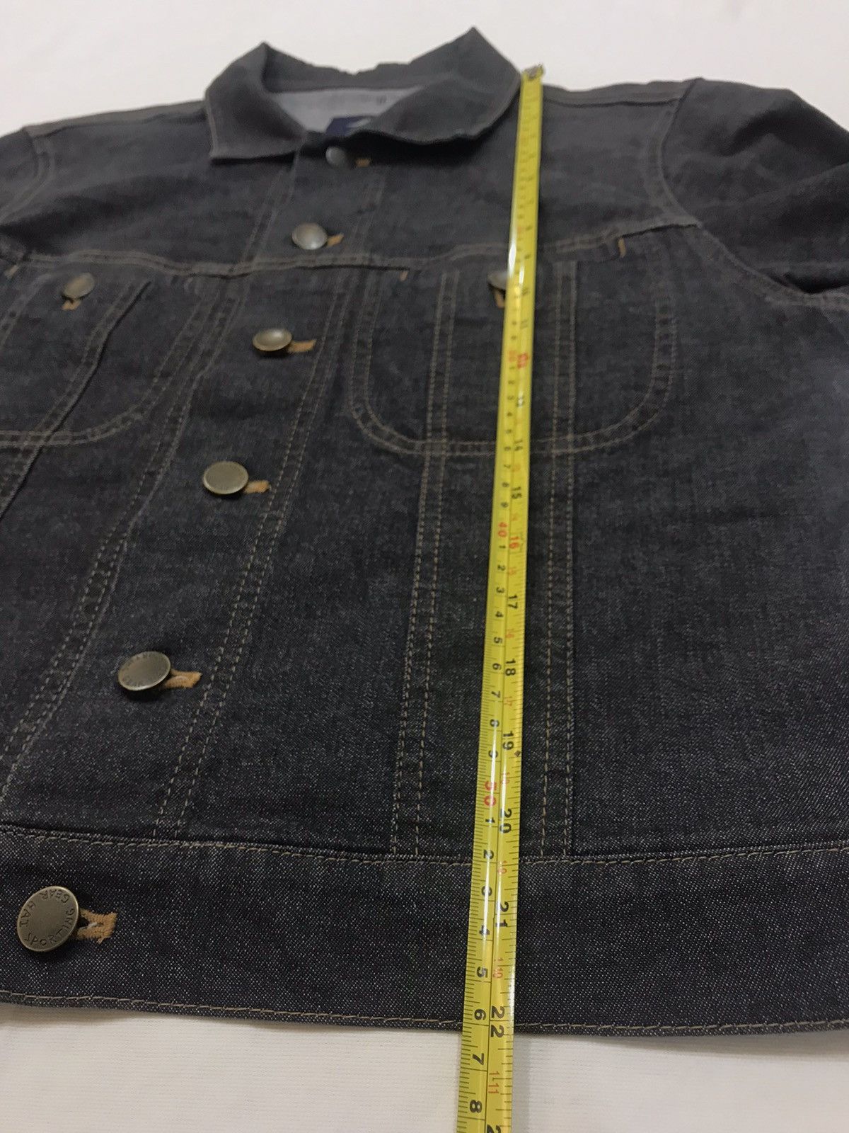 Hai Sporting Gear HAI SPORTING GEAR CROPPED STRETCHABLE DENIM JACKET MEDIUM Size US M / EU 48-50 / 2 - 4 Thumbnail