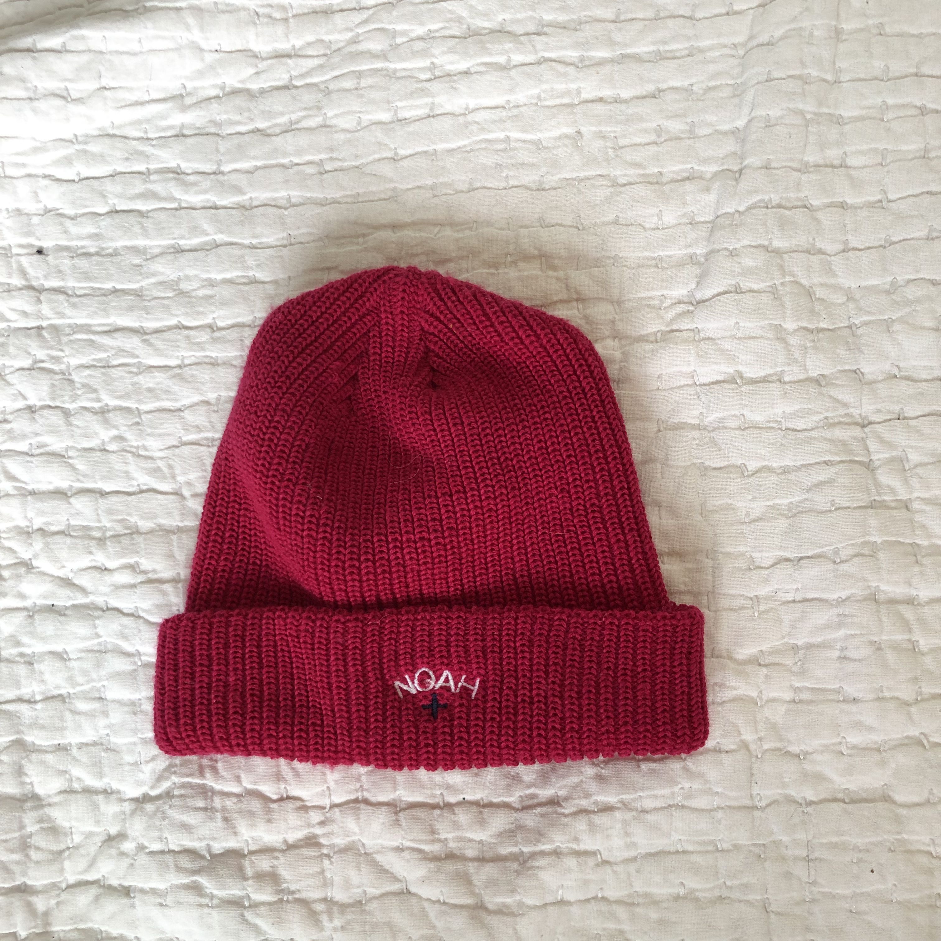 NOAH ビーニー Marled Logo Beanie Marled Core Logo Beanie - Noah