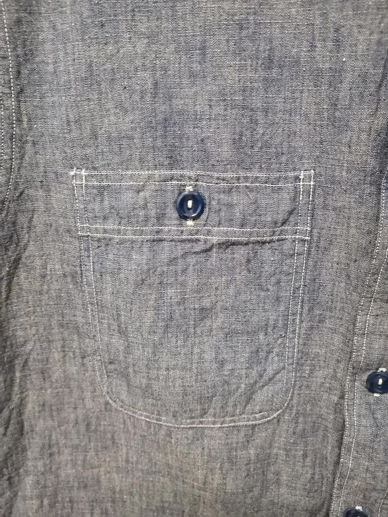 Buzz Rickson's BUZZ RICKSON'S by Toyo Enterprises Chambray Shirt Size US M / EU 48-50 / 2 - 4 Thumbnail
