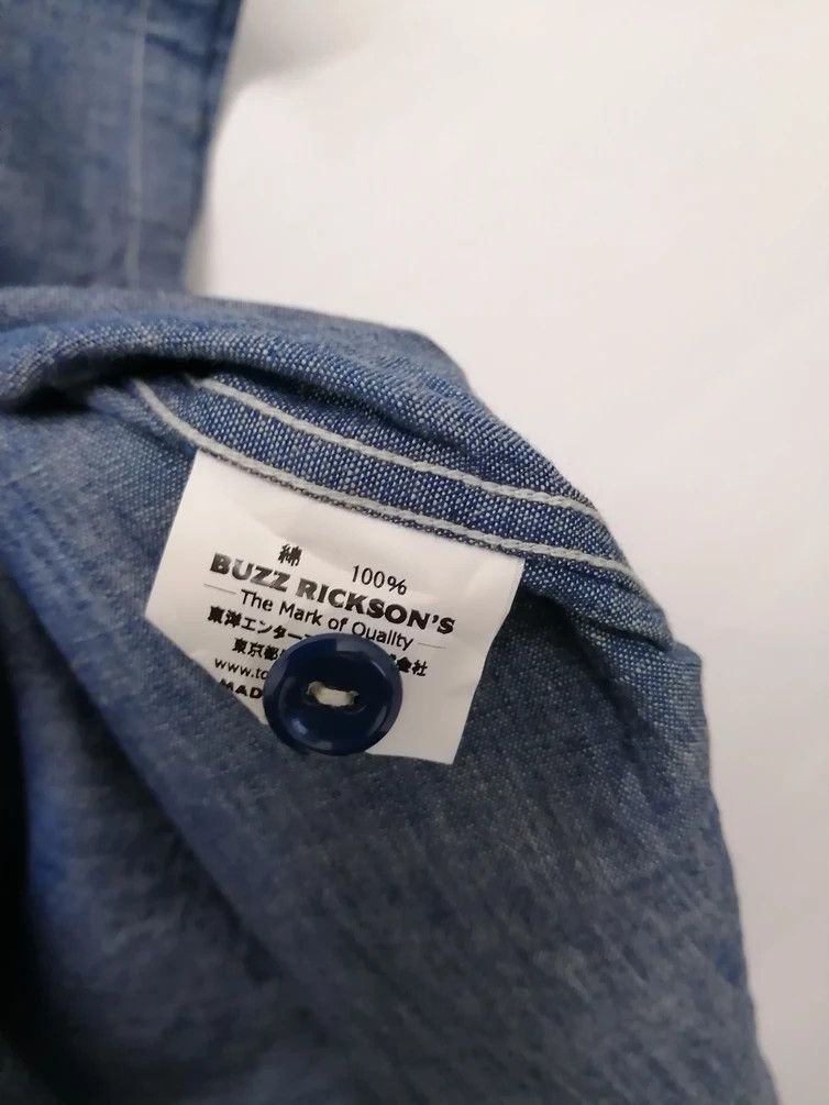 Buzz Rickson's BUZZ RICKSON'S by Toyo Enterprises Chambray Shirt Size US M / EU 48-50 / 2 - 6 Thumbnail