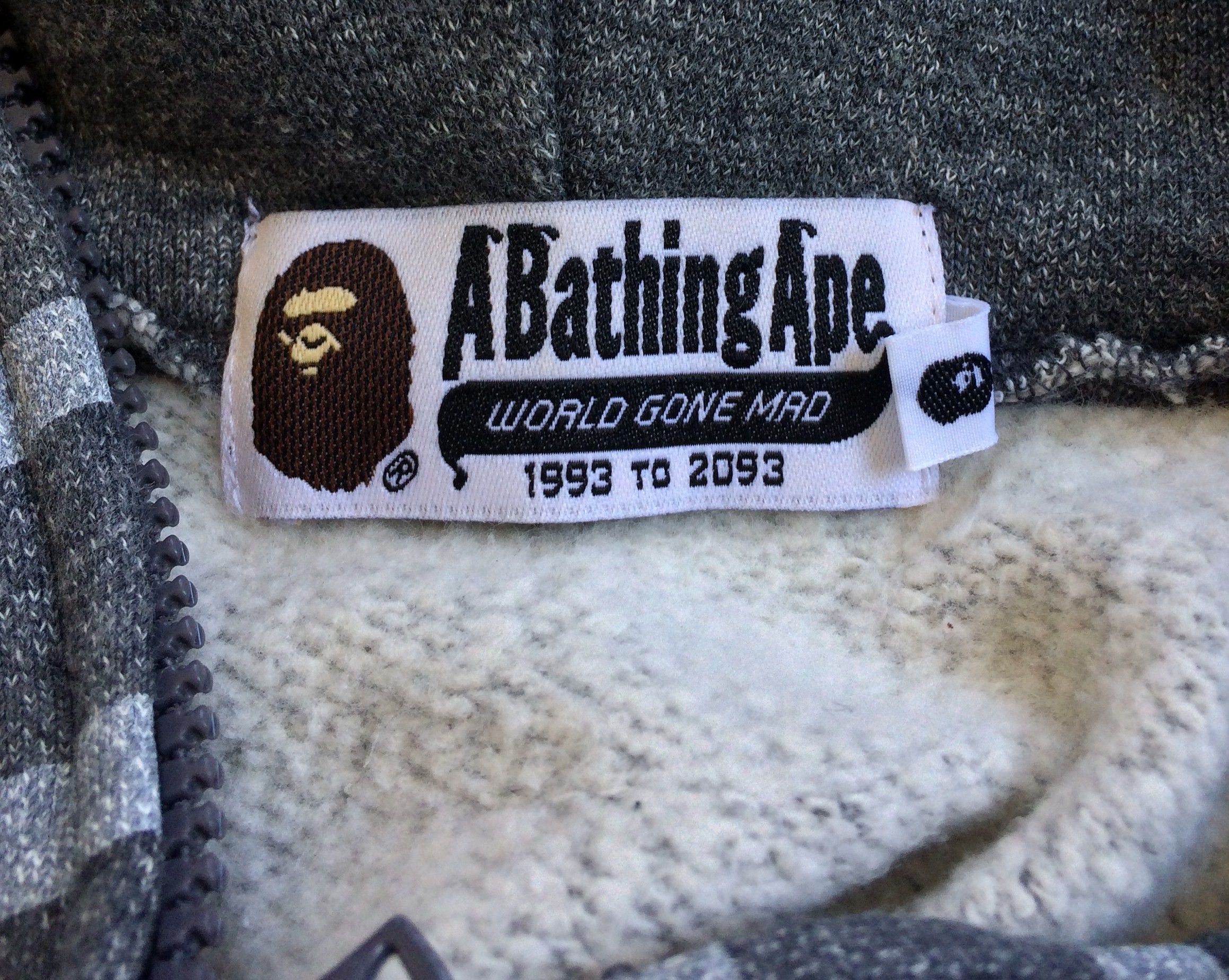 Bape OG Bape Baby Milo Full Zip Hoodie Size US M / EU 48-50 / 2 - 5 Thumbnail