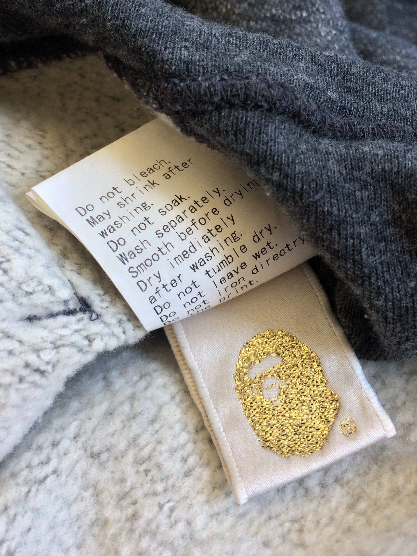 Bape OG Bape Baby Milo Full Zip Hoodie Size US M / EU 48-50 / 2 - 9 Thumbnail