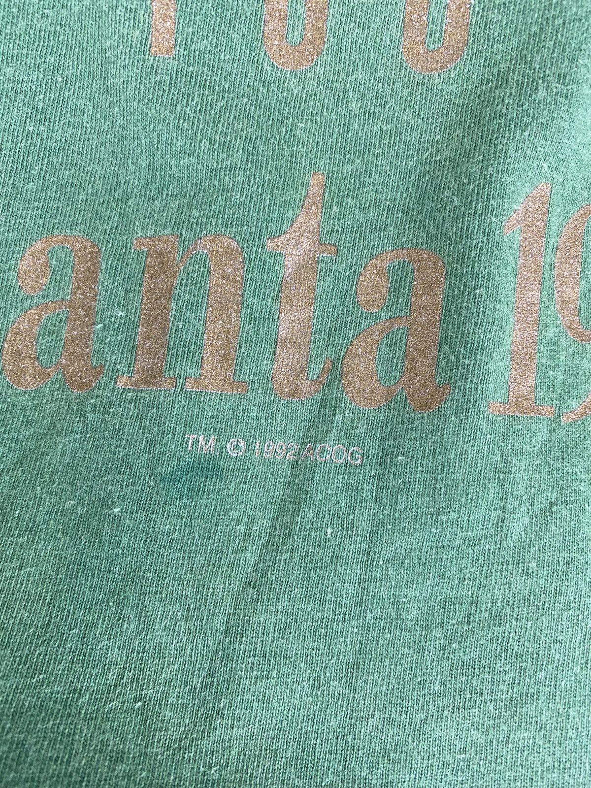 USA Olympics Vintage 1996 Olympic Atlanta green tee Size US M / EU 48-50 / 2 - 3 Thumbnail