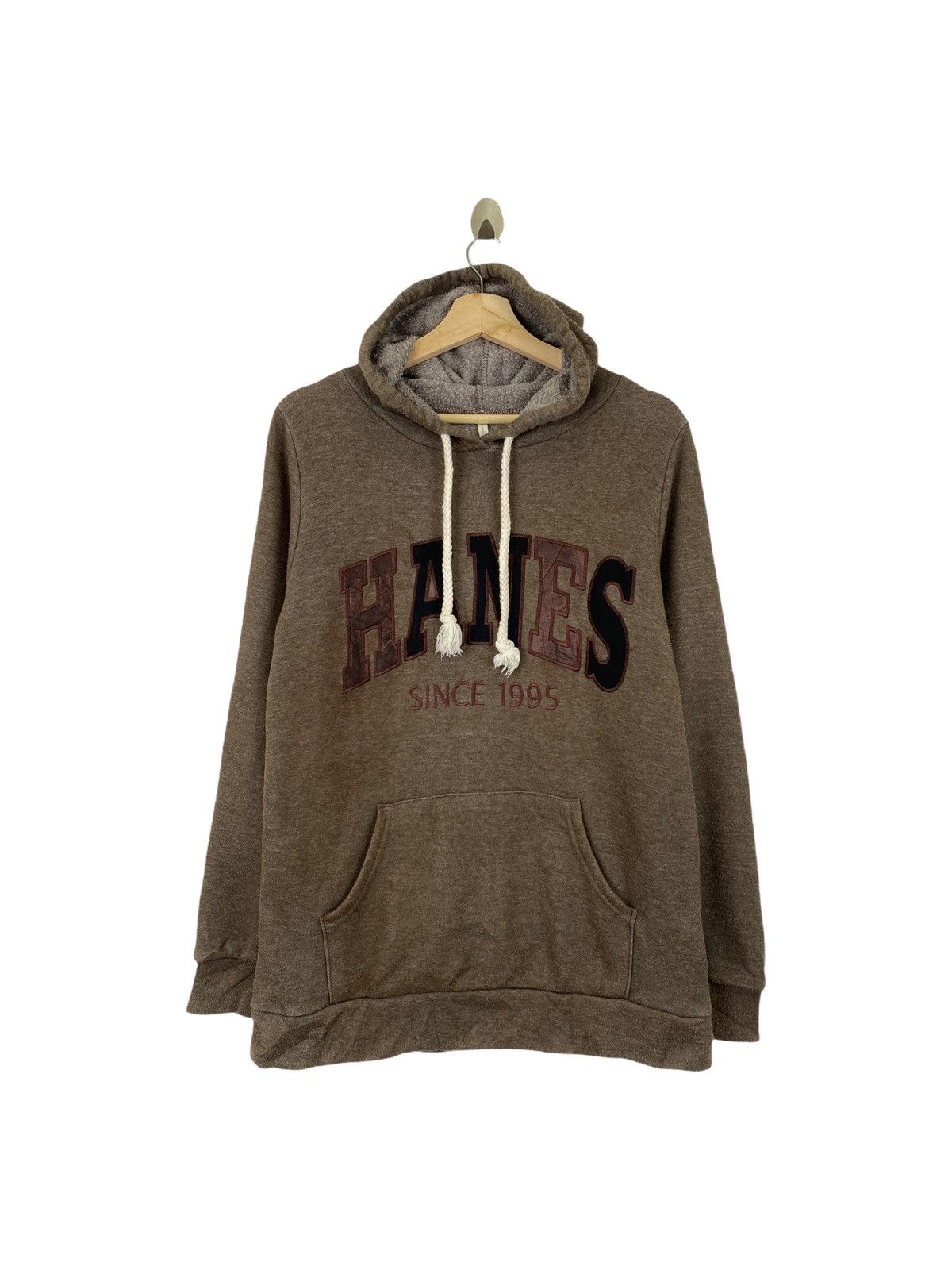 Hanes × Vintage 🔥Vintage Hanes big logo hoddies Size US M / EU 48-50 / 2 - 1 Thumbnail