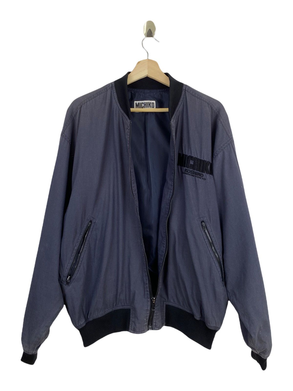 Michiko Koshino London × Vintage Michiko koshino london big logo jacket Size US M / EU 48-50 / 2 - 3 Thumbnail