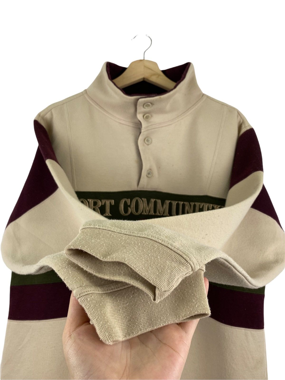 Vintage VINTAGE SPORT COMMUNITY ATHLETIC SENSATION SWEATSHIRT Size US M / EU 48-50 / 2 - 3 Thumbnail