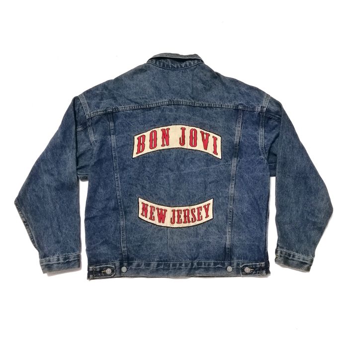 Bon jovi new jersey best sale denim jacket