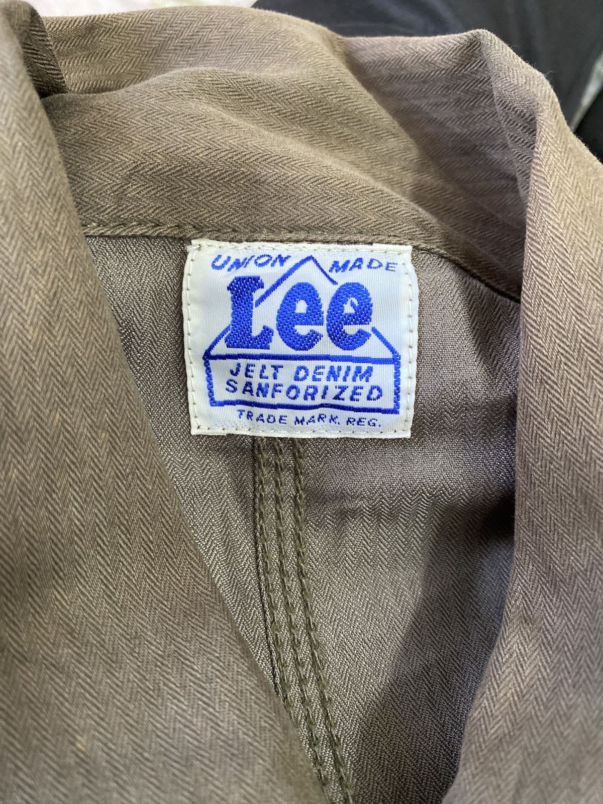 Lee × Vintage VINTAGE 80’s LEE UNION MADE CARGO JACKET Size US L / EU 52-54 / 3 - 4 Thumbnail