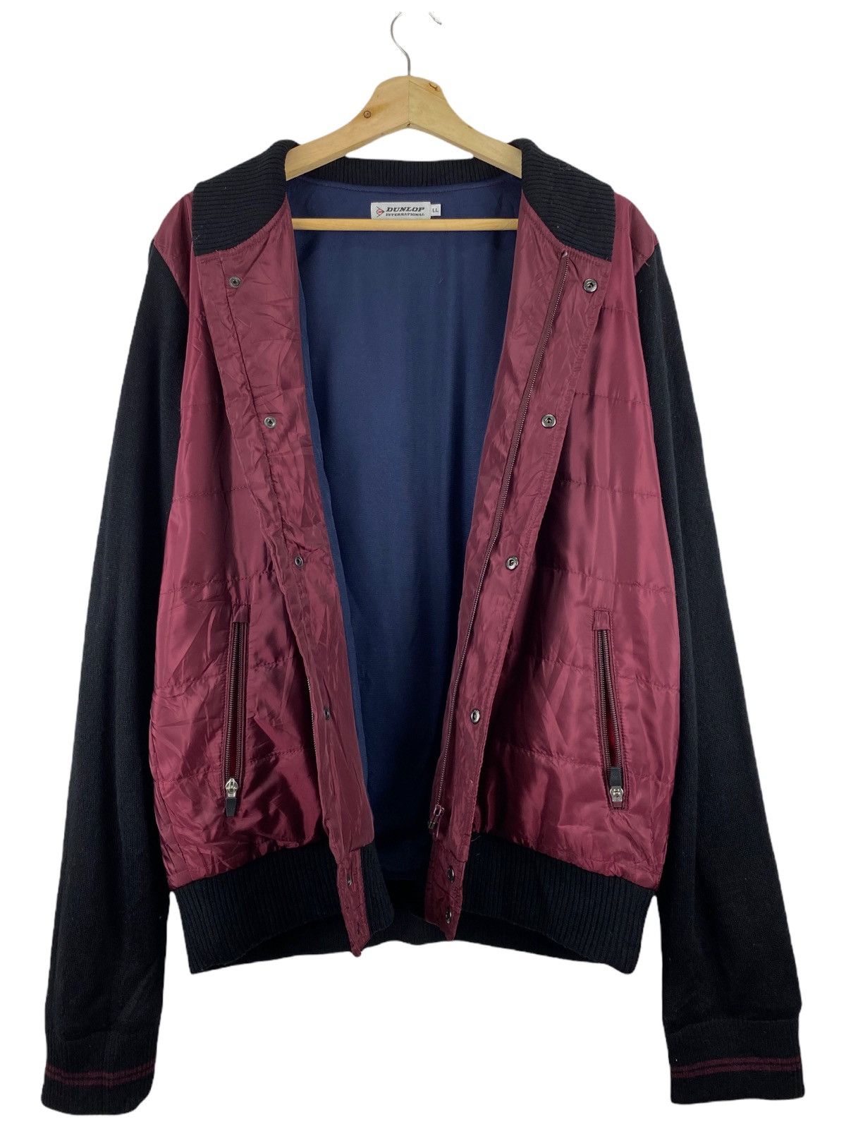 Dunlop × Vintage VINTAGE DUNLOP VARSITY JACKET Size US L / EU 52-54 / 3 - 3 Thumbnail