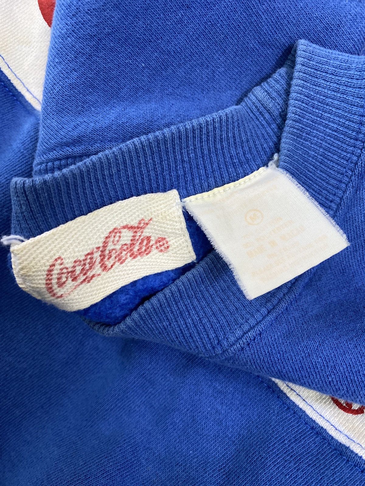 Coca Cola × Vintage VINTAGE 80’s COCA-COLA SLEEVELESS SWEATSHIRT Size US M / EU 48-50 / 2 - 6 Thumbnail