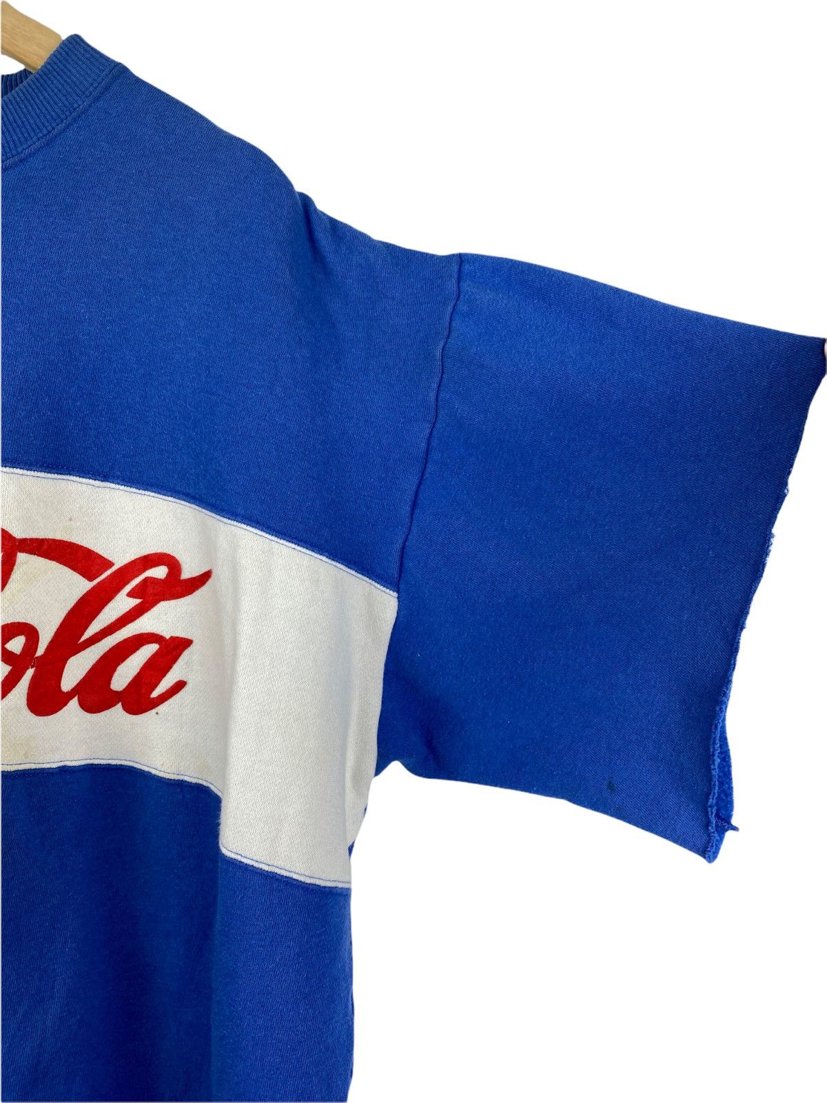 Coca Cola × Vintage VINTAGE 80’s COCA-COLA SLEEVELESS SWEATSHIRT Size US M / EU 48-50 / 2 - 3 Thumbnail