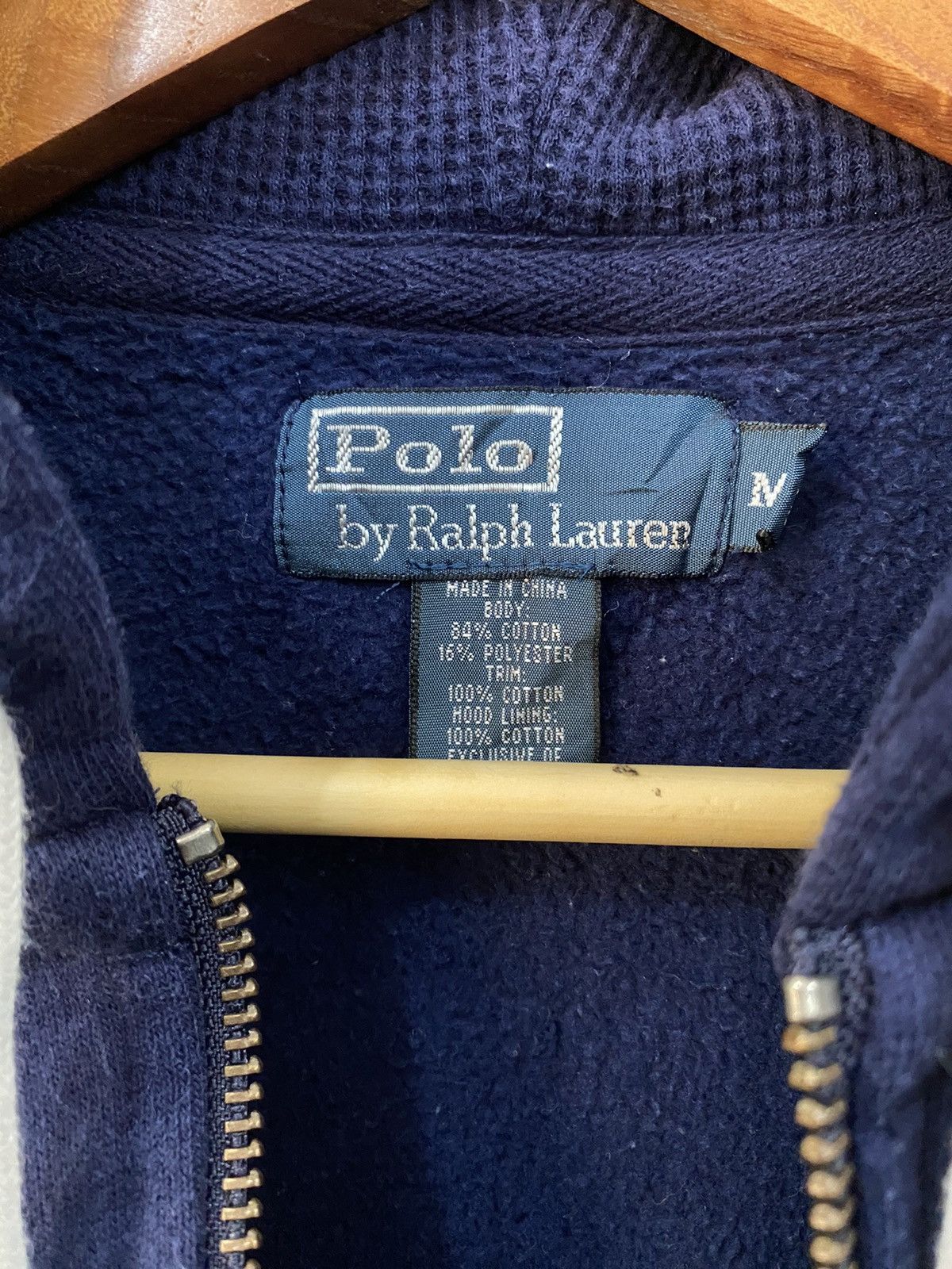 Polo Ralph Lauren × Vintage Vintage Polo Ralph Lauren Zipper Hoodies Size US M / EU 48-50 / 2 - 4 Thumbnail