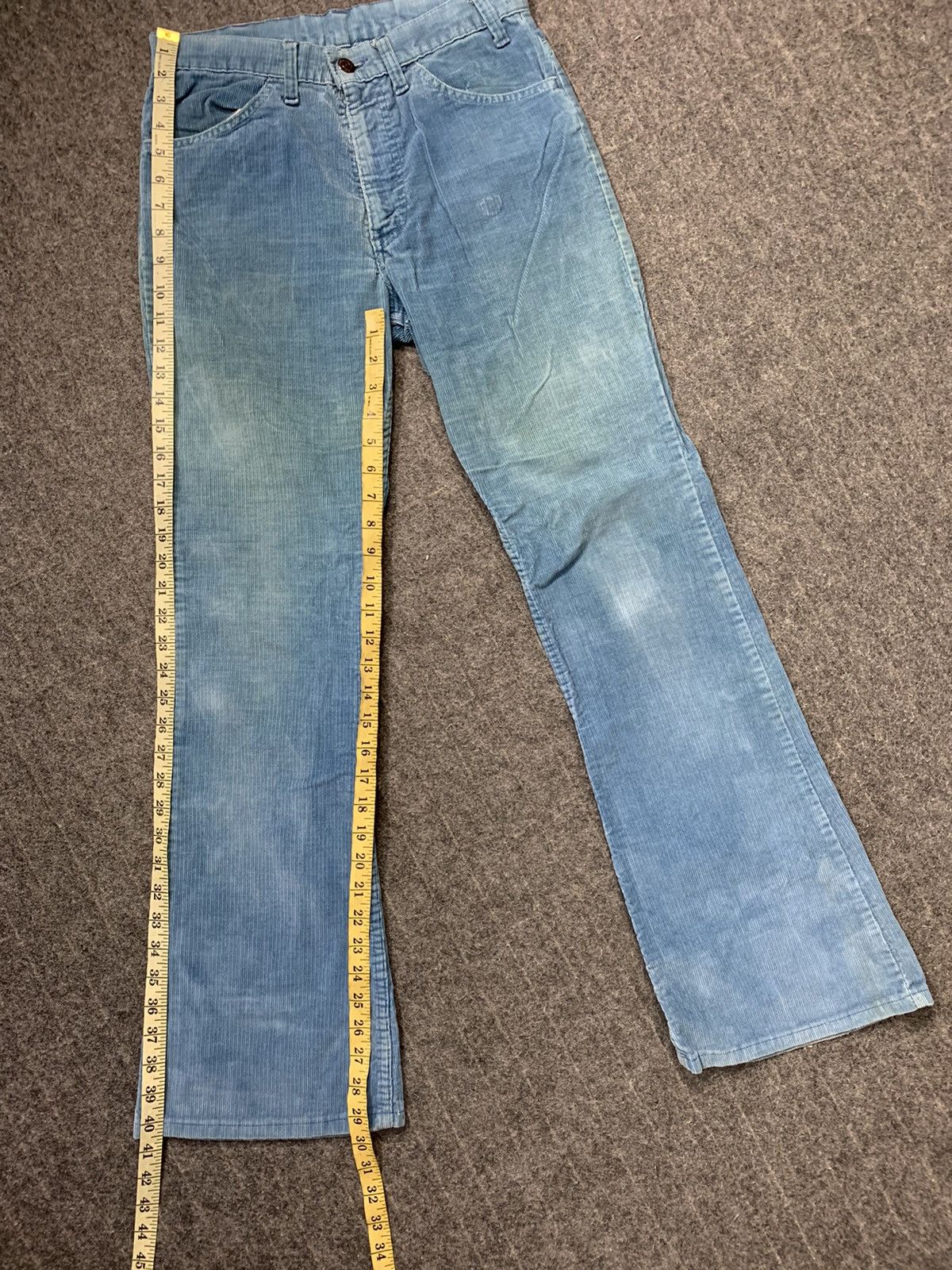 Levi's 90s Corduroy Levis White Tab Light Blue Jeans Size US 28 / EU 44 - 9 Thumbnail