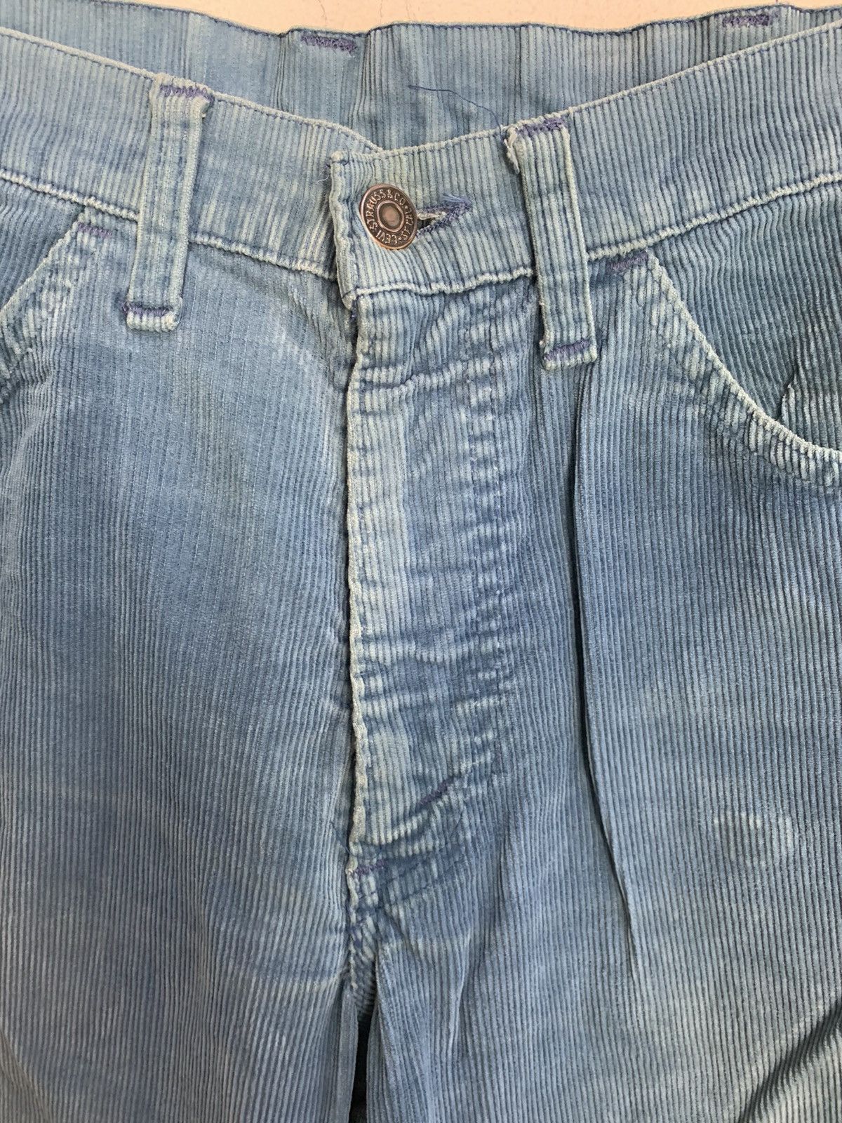 Levi's 90s Corduroy Levis White Tab Light Blue Jeans Size US 28 / EU 44 - 5 Thumbnail