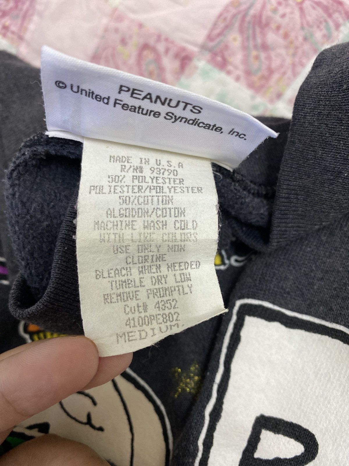 Peanuts × Vintage VINTAGE PEANUTS MADE USA SWEATSHIRT Size US M / EU 48-50 / 2 - 7 Thumbnail