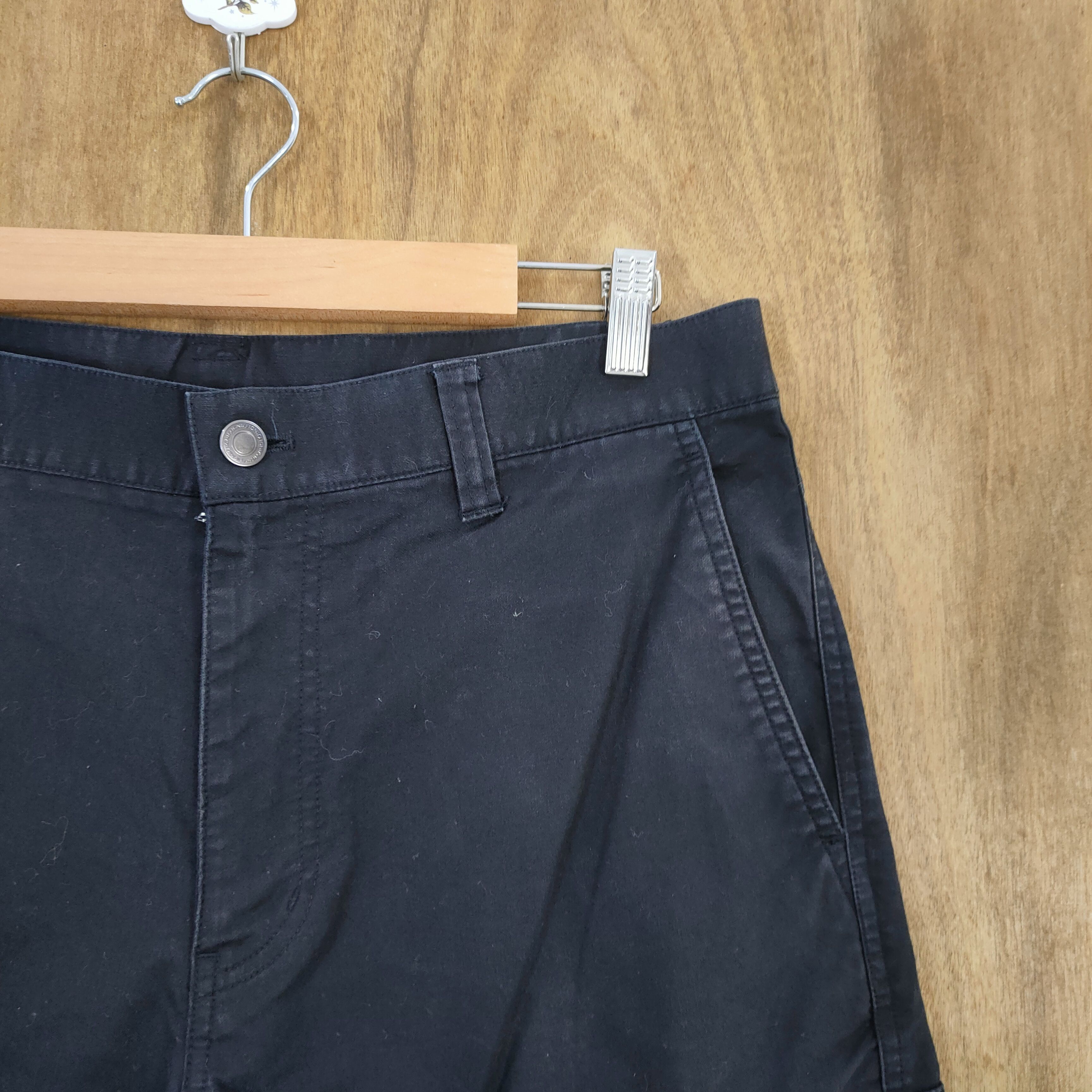 Japanese Brand VINTAGE IGNIO BLACK CARGO PANTS Size US 34 / EU 50 - 6 Thumbnail