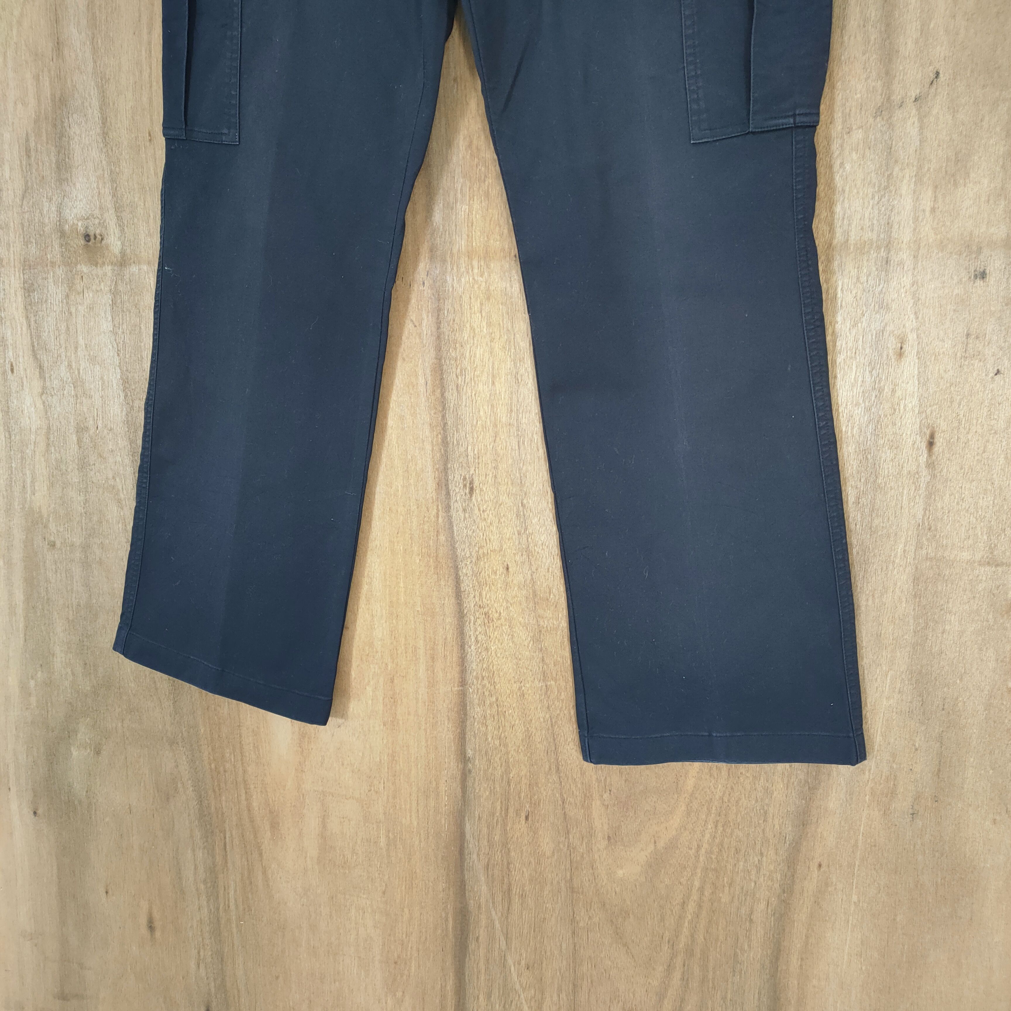 Japanese Brand VINTAGE IGNIO BLACK CARGO PANTS Size US 34 / EU 50 - 4 Thumbnail