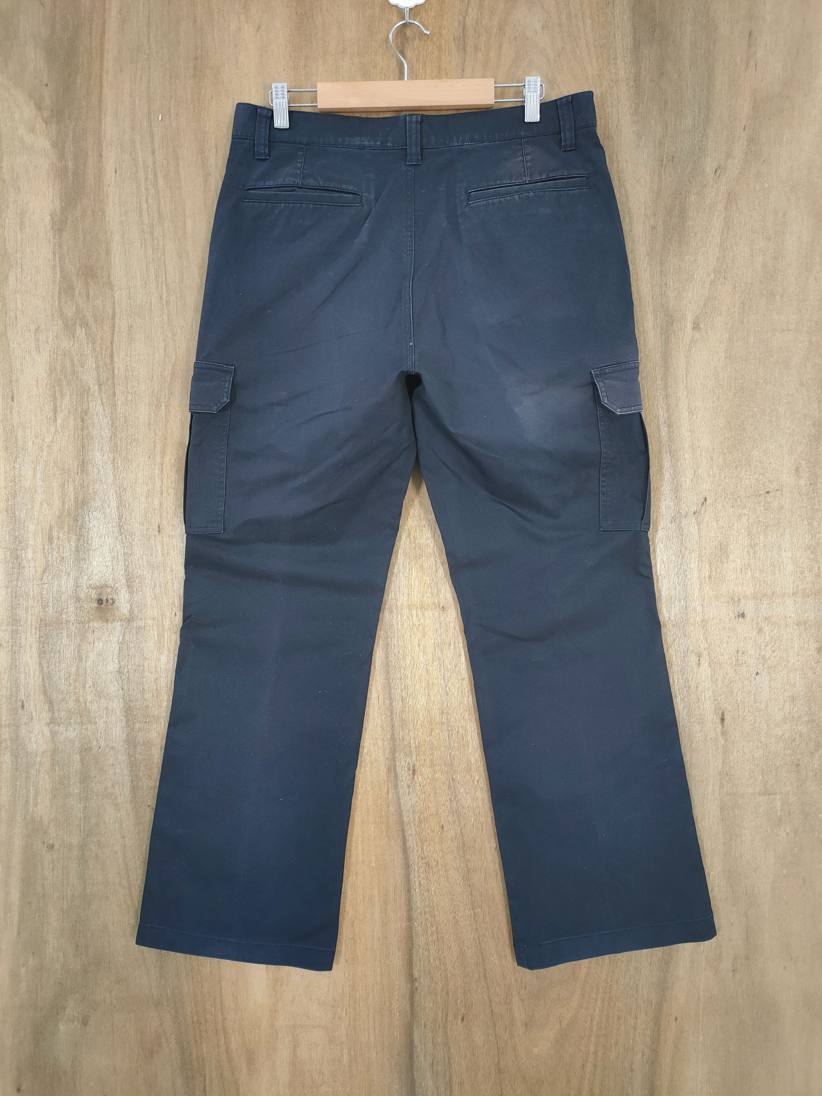 Japanese Brand VINTAGE IGNIO BLACK CARGO PANTS Size US 34 / EU 50 - 8 Thumbnail