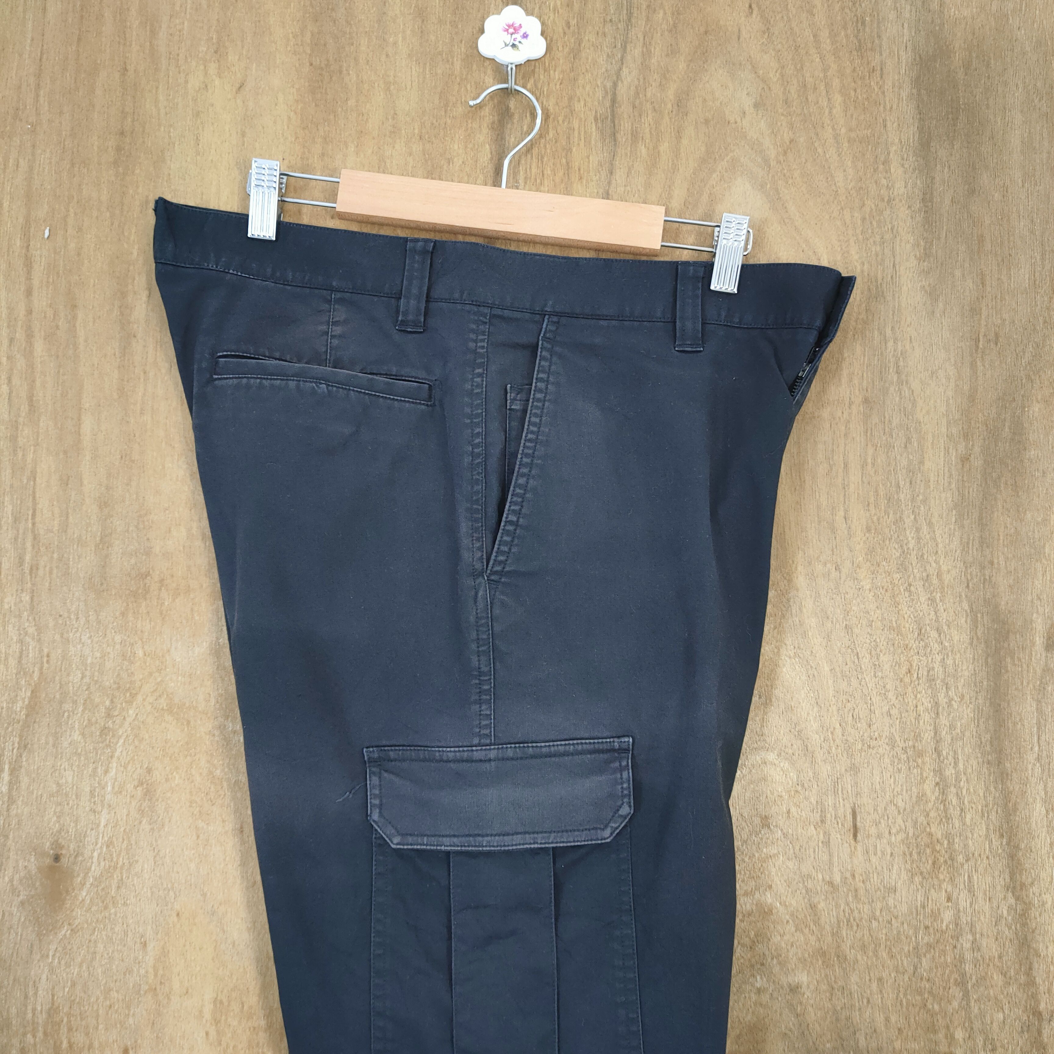 Japanese Brand VINTAGE IGNIO BLACK CARGO PANTS Size US 34 / EU 50 - 13 Thumbnail
