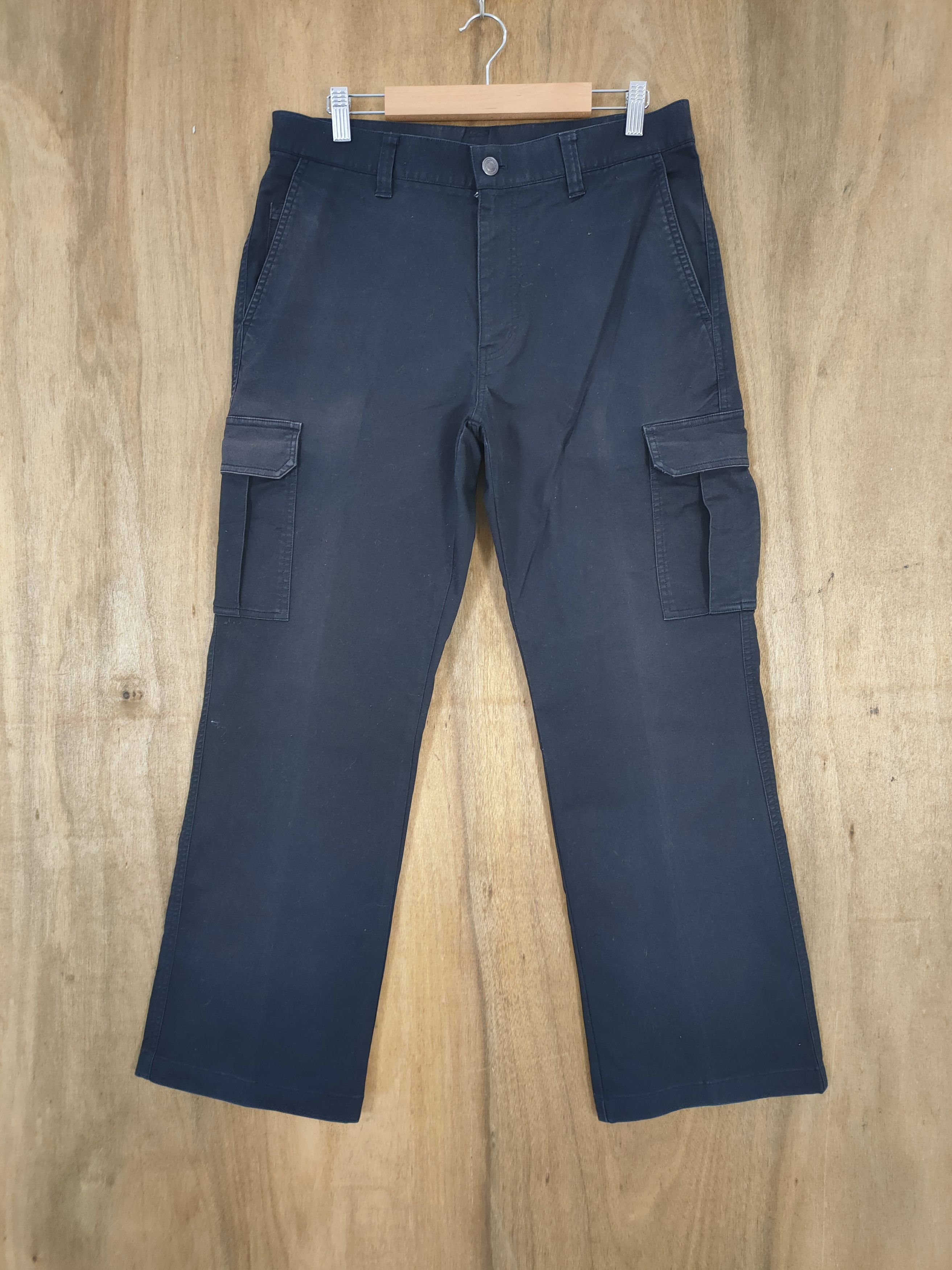 Japanese Brand VINTAGE IGNIO BLACK CARGO PANTS Size US 34 / EU 50 - 17 Thumbnail