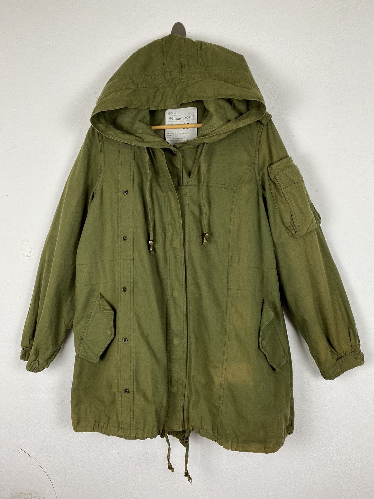 Vintage PARKA MILITARY JACKET NICE DESIGN BY JS NEWYORK Size US L / EU 52-54 / 3 - 2 Thumbnail