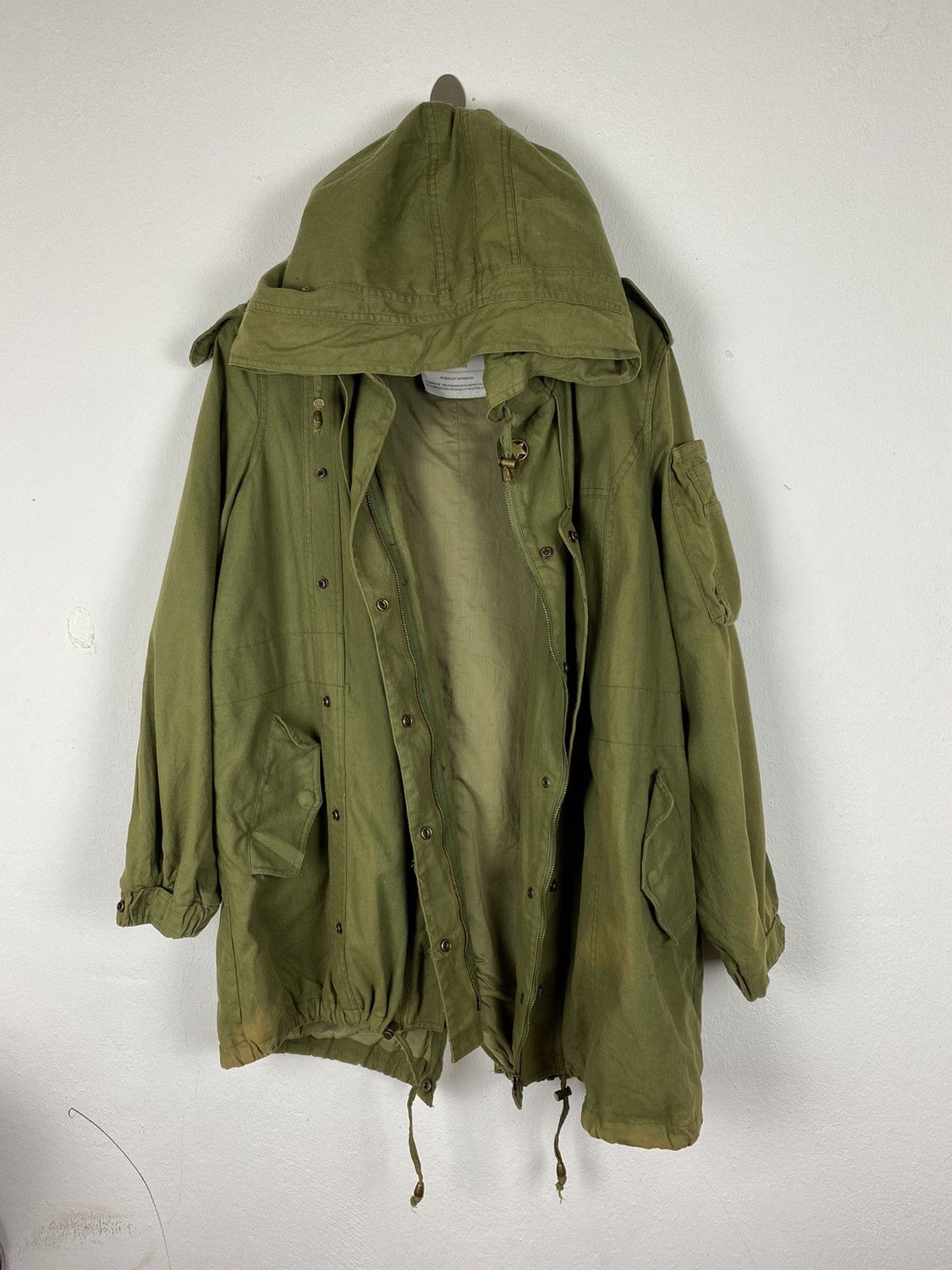 Vintage PARKA MILITARY JACKET NICE DESIGN BY JS NEWYORK Size US L / EU 52-54 / 3 - 3 Thumbnail