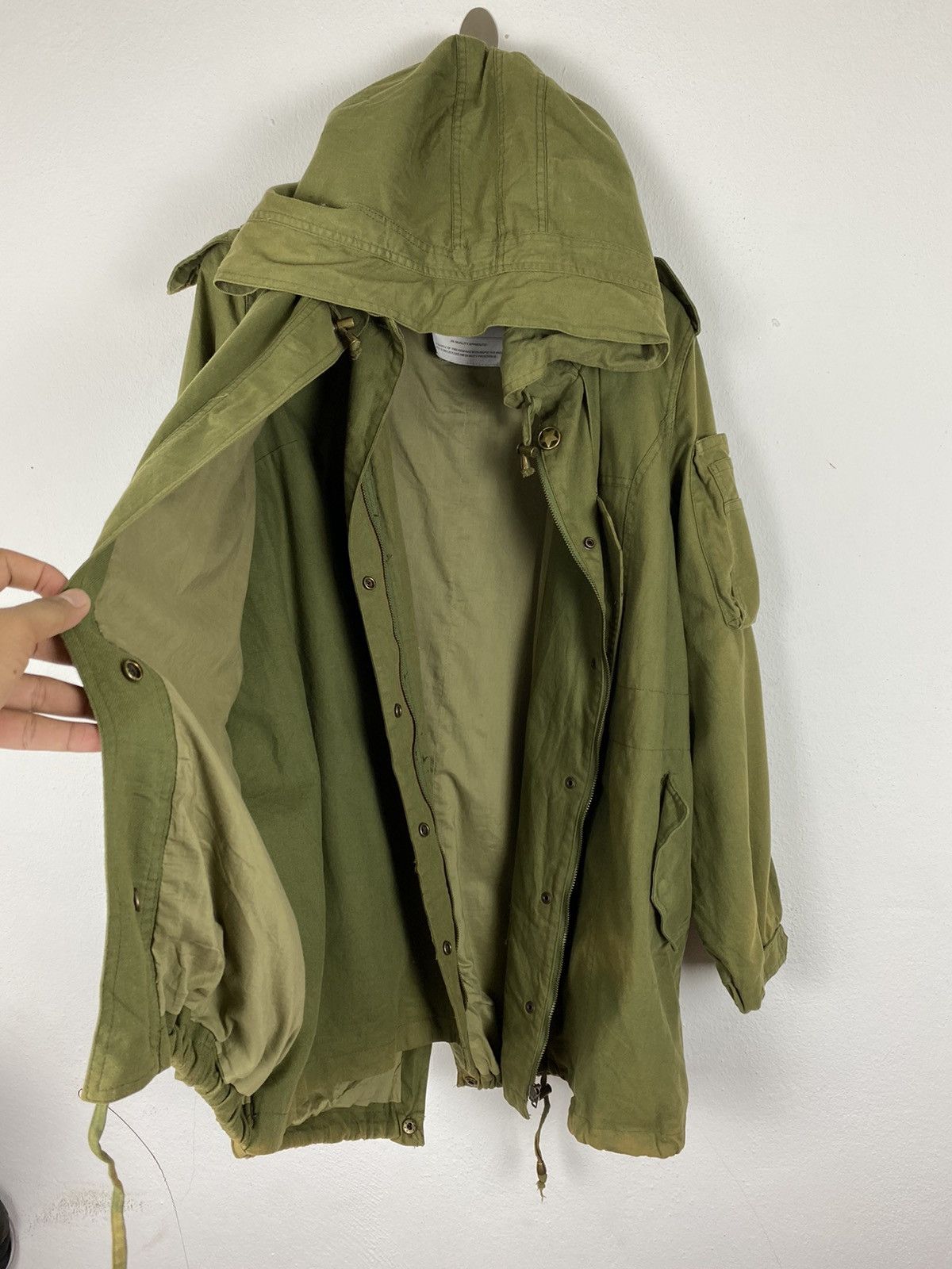 Vintage PARKA MILITARY JACKET NICE DESIGN BY JS NEWYORK Size US L / EU 52-54 / 3 - 5 Thumbnail