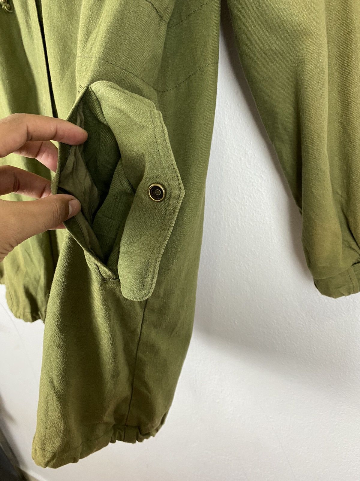 Vintage PARKA MILITARY JACKET NICE DESIGN BY JS NEWYORK Size US L / EU 52-54 / 3 - 8 Thumbnail