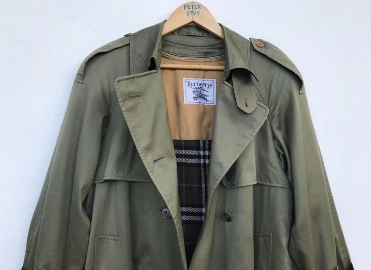 Burberry VINTAGE BURBERRYS LONG COAT NOVACHECK LINING Size US L / EU 52-54 / 3 - 14 Thumbnail