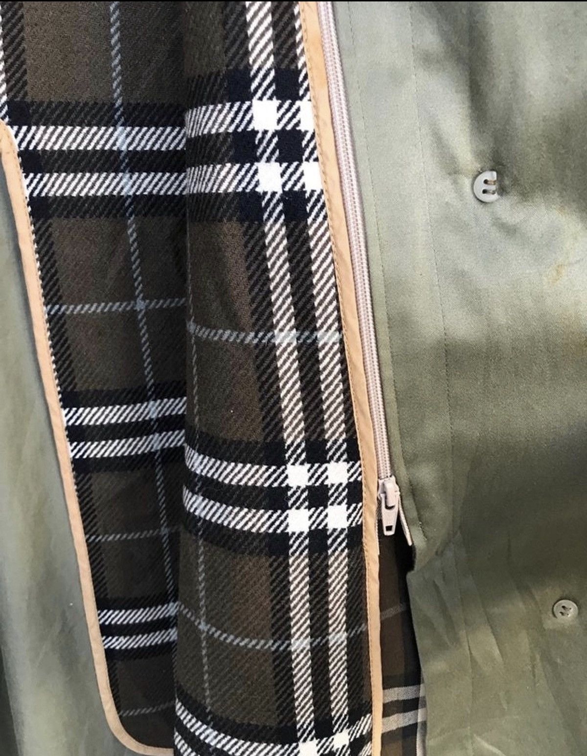 Burberry VINTAGE BURBERRYS LONG COAT NOVACHECK LINING Size US L / EU 52-54 / 3 - 21 Thumbnail