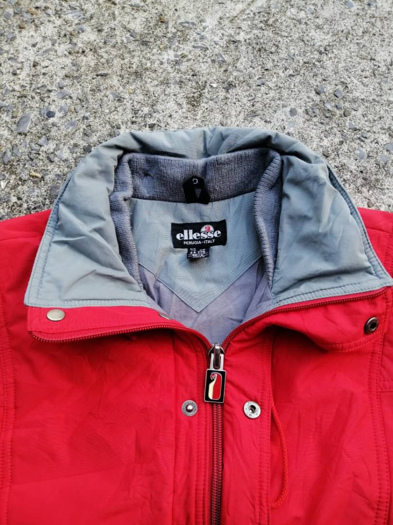 Ellesse × Vintage Vintage Ellesse Nice Design Red Jacket Size US M / EU 48-50 / 2 - 2 Thumbnail