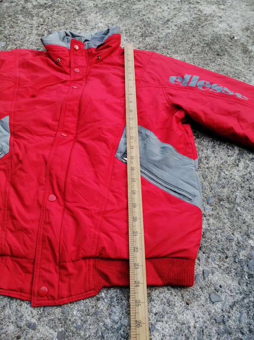 Ellesse × Vintage Vintage Ellesse Nice Design Red Jacket Size US M / EU 48-50 / 2 - 5 Thumbnail