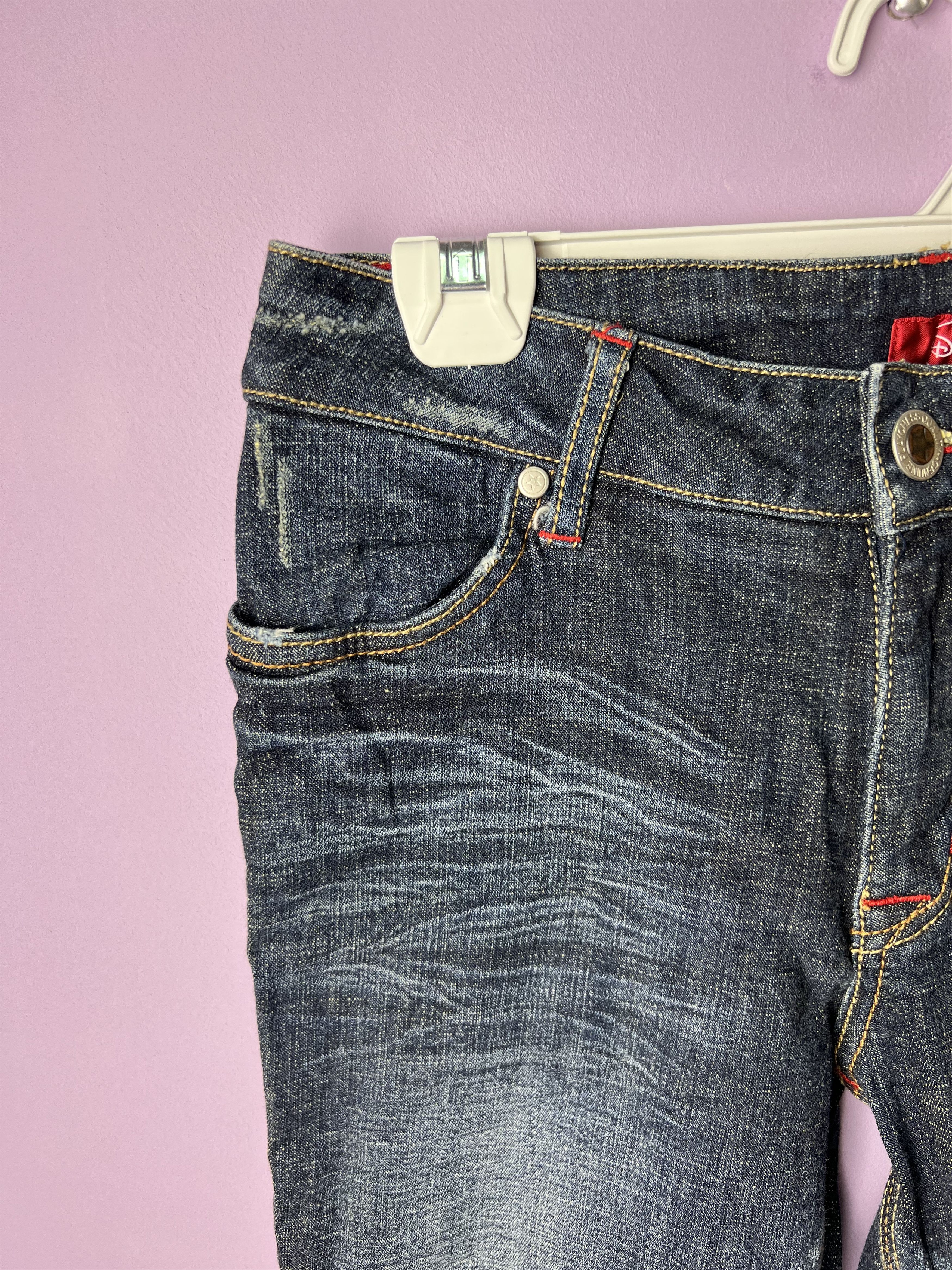 Disney 🔥Mickey Disney Flared Denim Size 29" - 7 Thumbnail