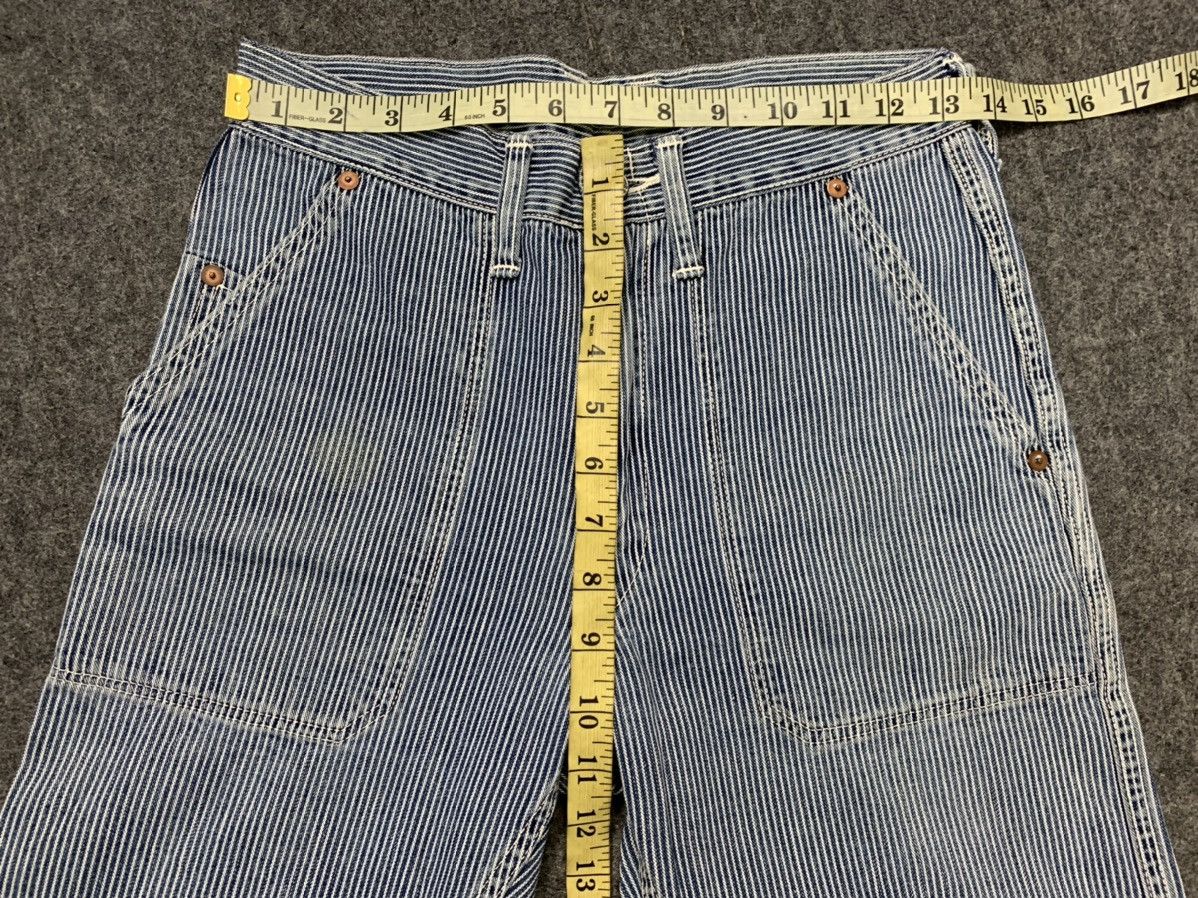 45rpm 90s Hickory Jeans 45 Rpm Japanese Big Pocket Style Size 28" / US 6 / IT 42 - 9 Thumbnail