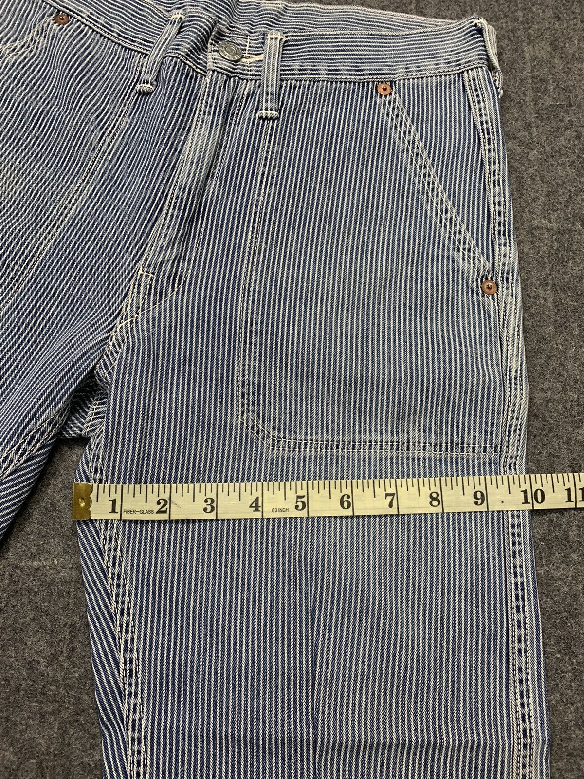 45rpm 90s Hickory Jeans 45 Rpm Japanese Big Pocket Style Size 28" / US 6 / IT 42 - 11 Thumbnail