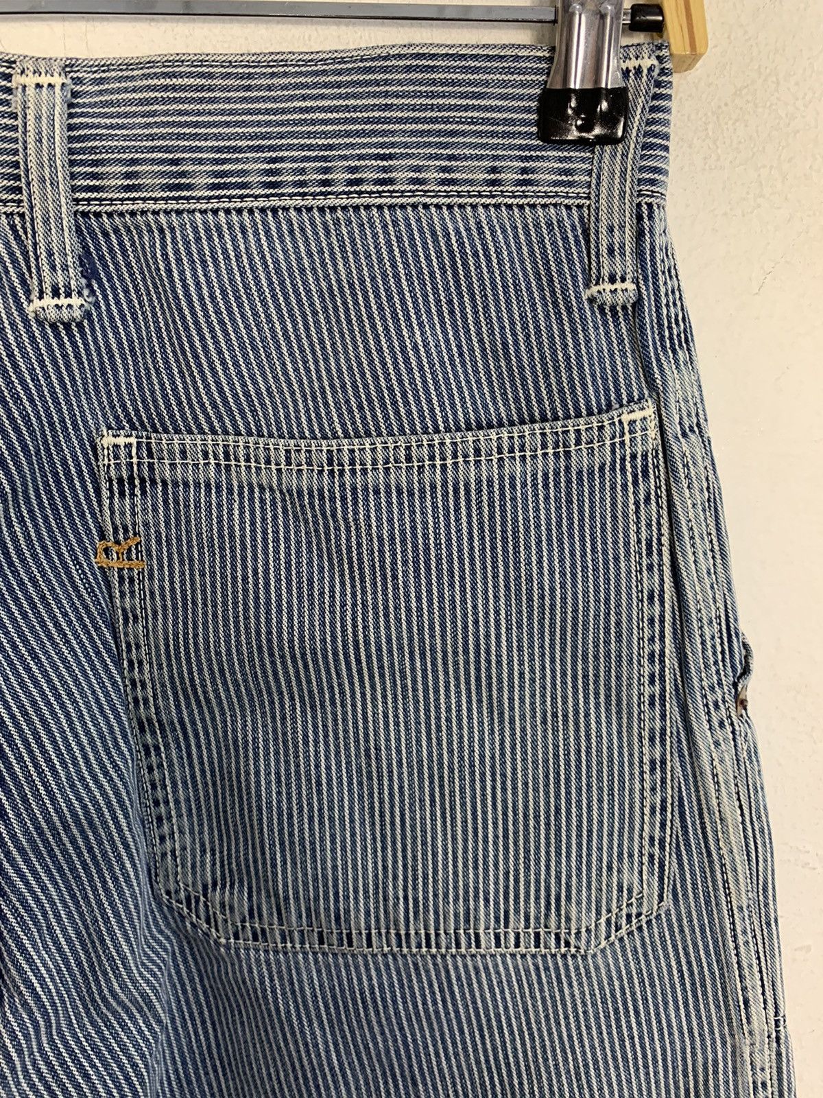 45rpm 90s Hickory Jeans 45 Rpm Japanese Big Pocket Style Size 28" / US 6 / IT 42 - 7 Thumbnail