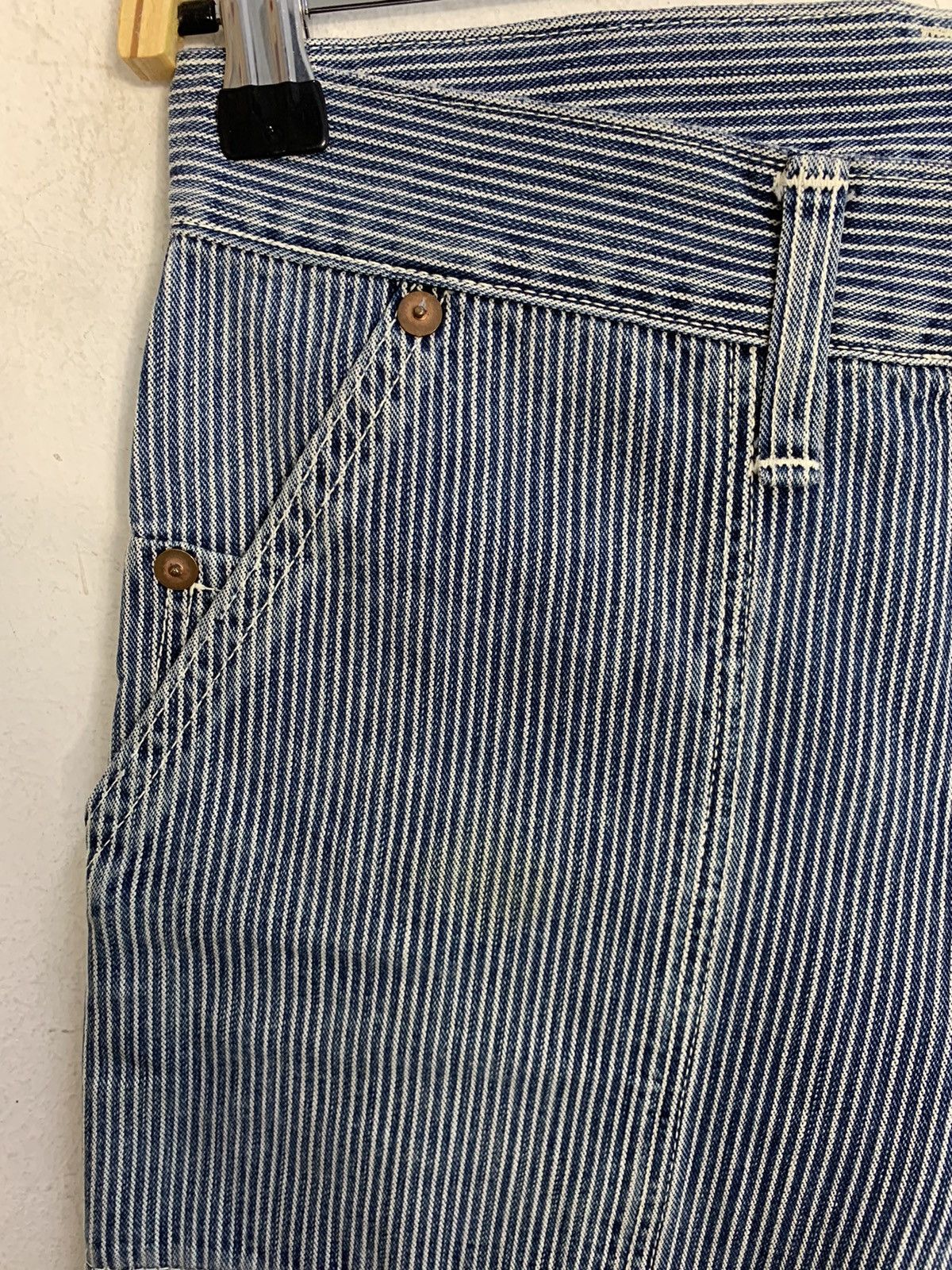 45rpm 90s Hickory Jeans 45 Rpm Japanese Big Pocket Style Size 28" / US 6 / IT 42 - 6 Thumbnail
