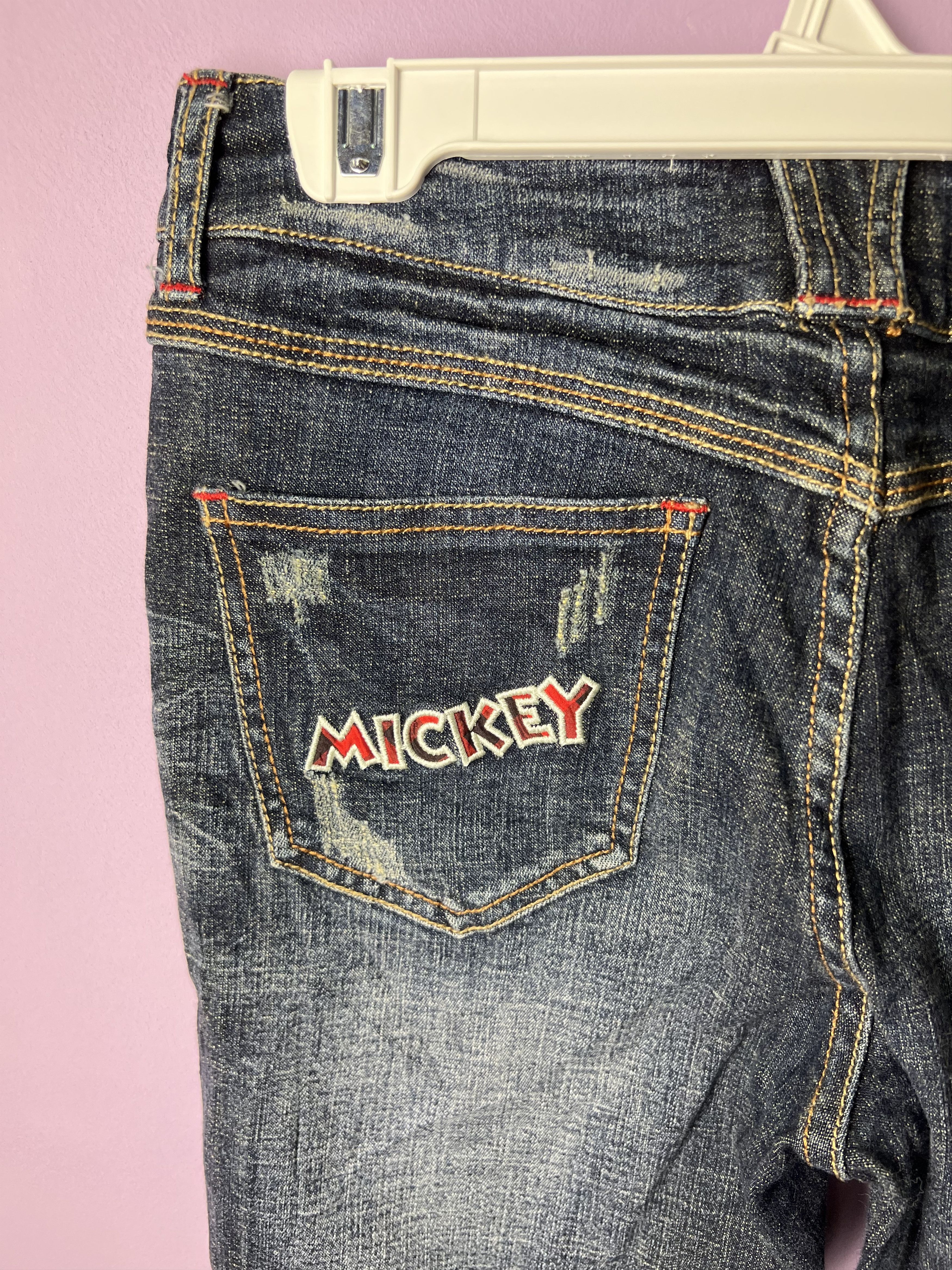 Disney 🔥Mickey Disney Flared Denim Size 29" - 13 Thumbnail