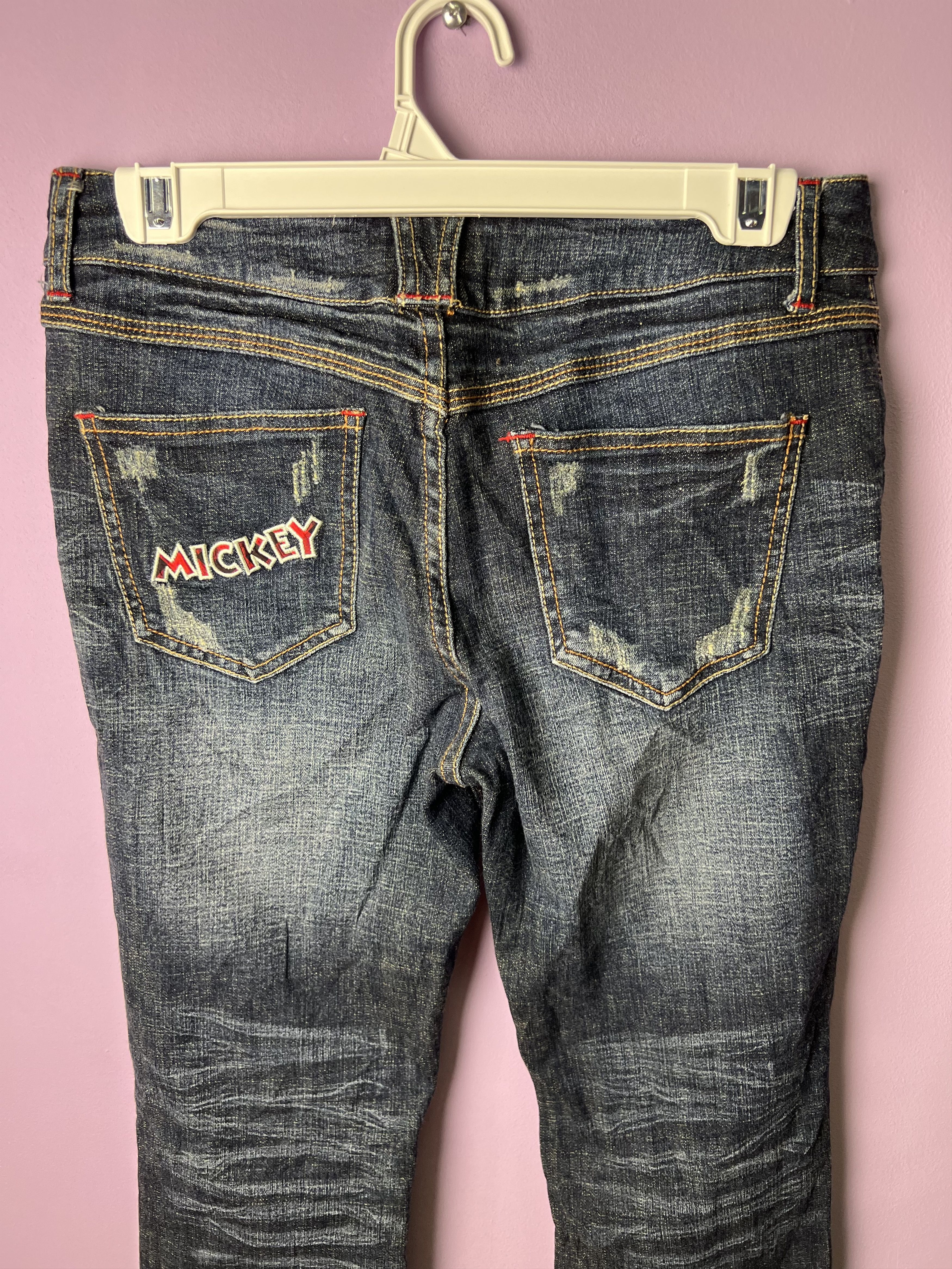 Disney 🔥Mickey Disney Flared Denim Size 29" - 11 Thumbnail