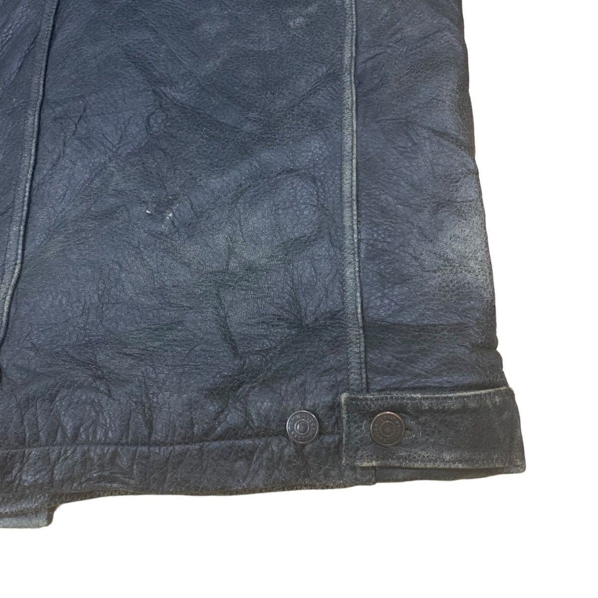 Avirex × Genuine Leather Vintage Genuine Cow Leather Sherpa Jacket Style Schott Size US L / EU 52-54 / 3 - 9 Thumbnail