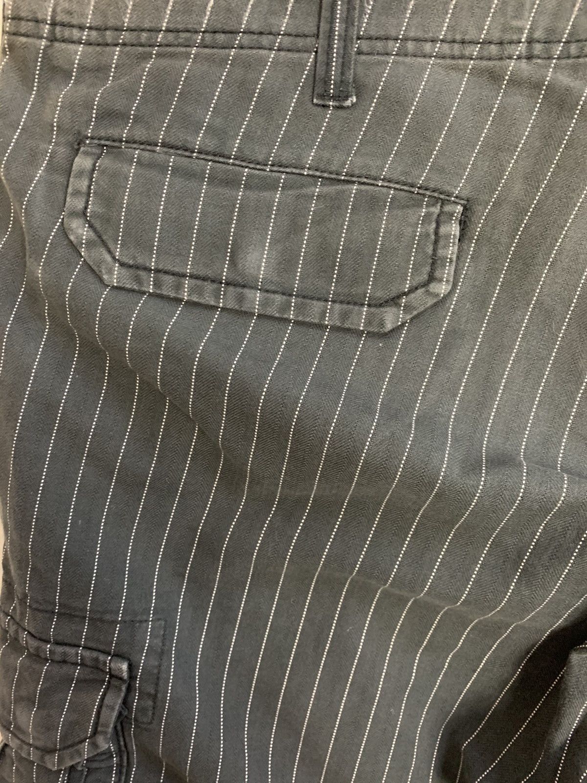 Alpha Industries 90s Alpha Industries Striped Hickory Cargo Utility Pant Size US 36 / EU 52 - 6 Thumbnail