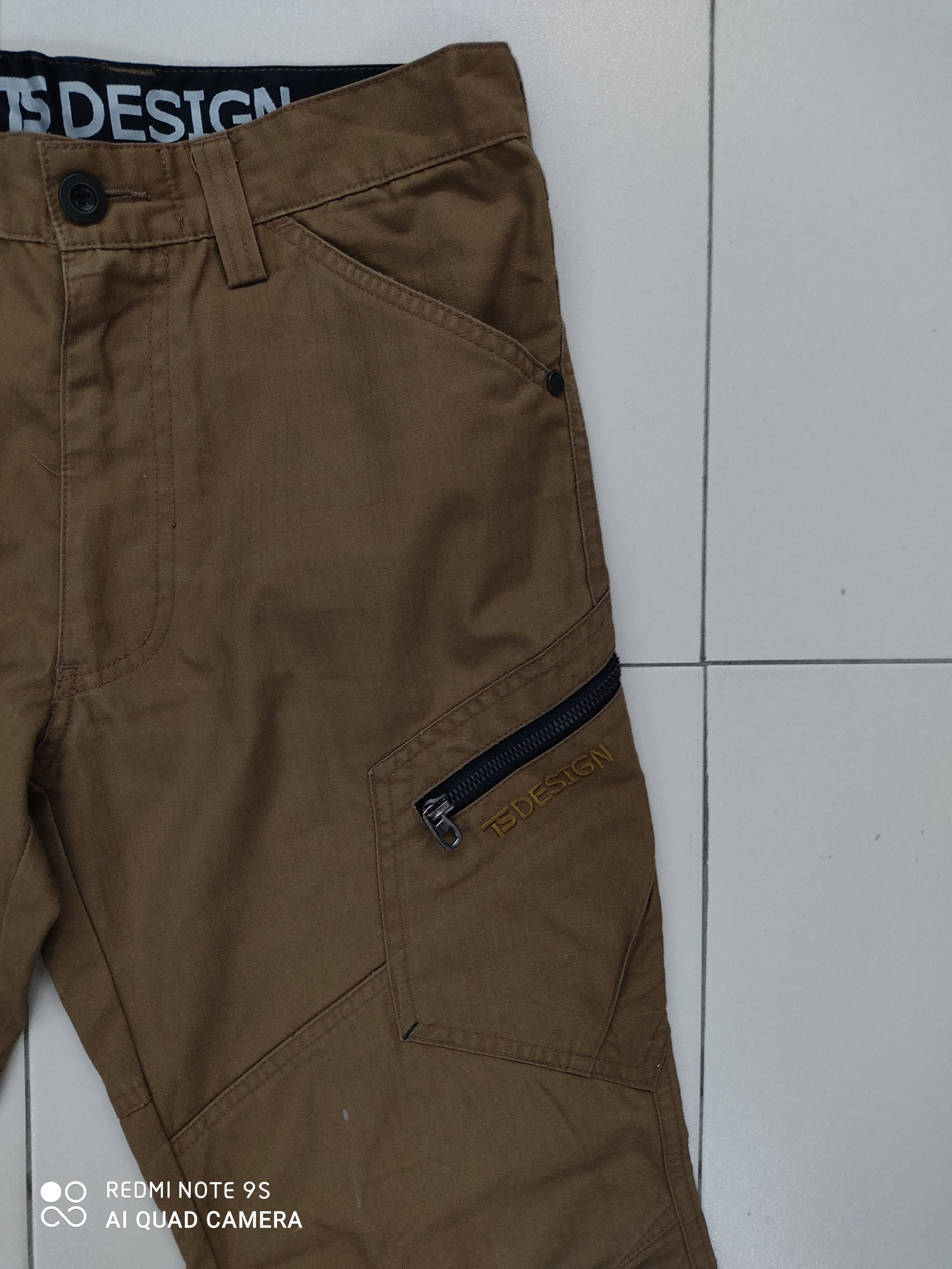 Japanese Brand TS Design Multipocket Utility Cargo Pant Size US 31 - 5 Thumbnail