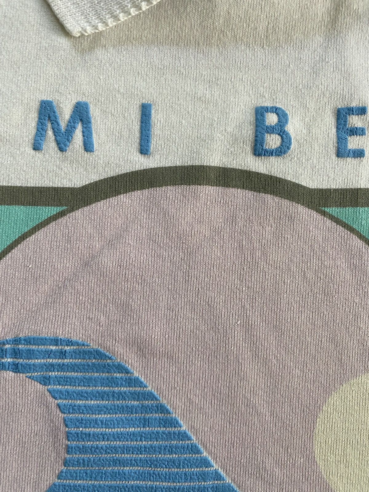 Vintage Vintage 70’s Miami Beach Single Stitch Polo Tee Size US M / EU 48-50 / 2 - 5 Thumbnail