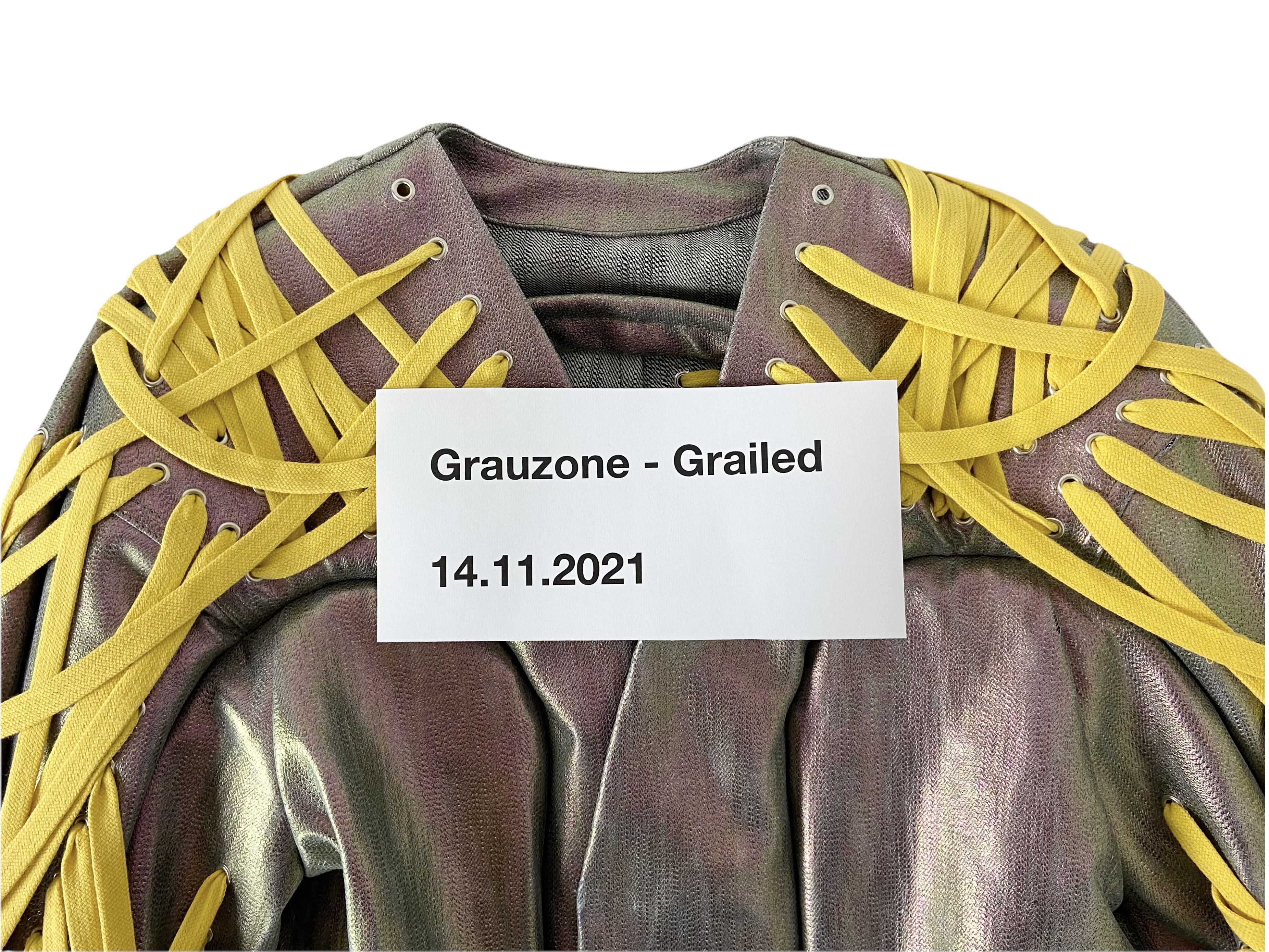 Rick Owens S/S 2020 Megalace Iridescent Runway Jacket (SS20, Tecuatl) Size US M / EU 48-50 / 2 - 16 Thumbnail