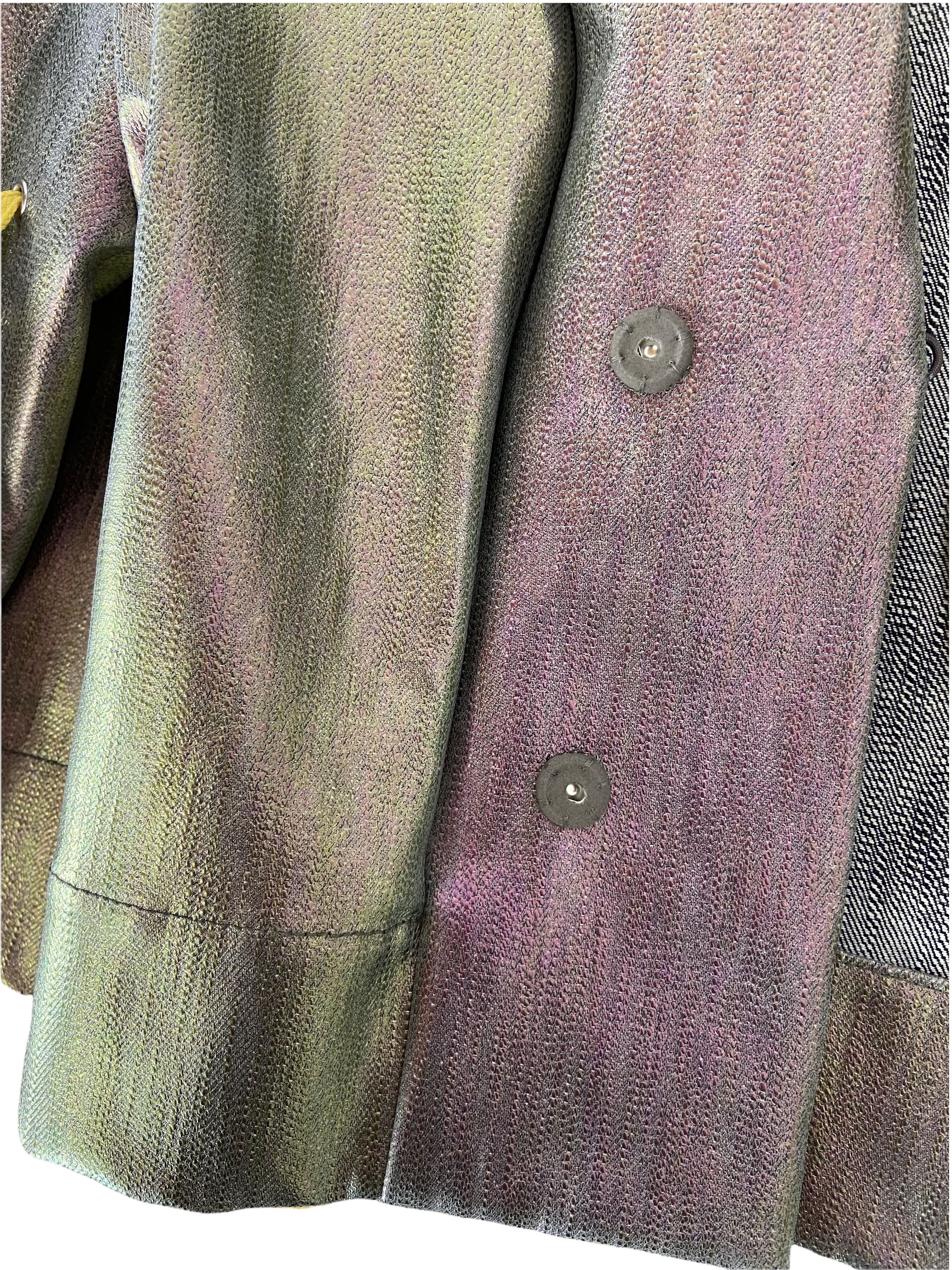 Rick Owens S/S 2020 Megalace Iridescent Runway Jacket (SS20, Tecuatl) Size US M / EU 48-50 / 2 - 11 Thumbnail