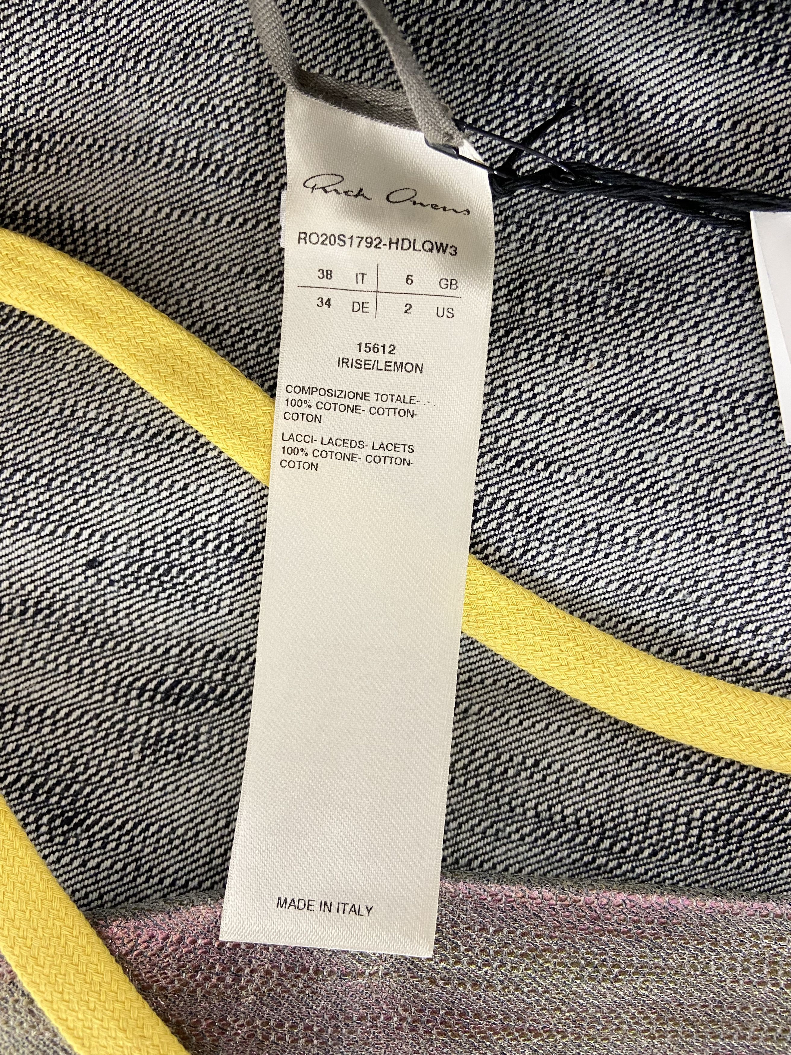 Rick Owens S/S 2020 Megalace Iridescent Runway Jacket (SS20, Tecuatl) Size US M / EU 48-50 / 2 - 15 Thumbnail