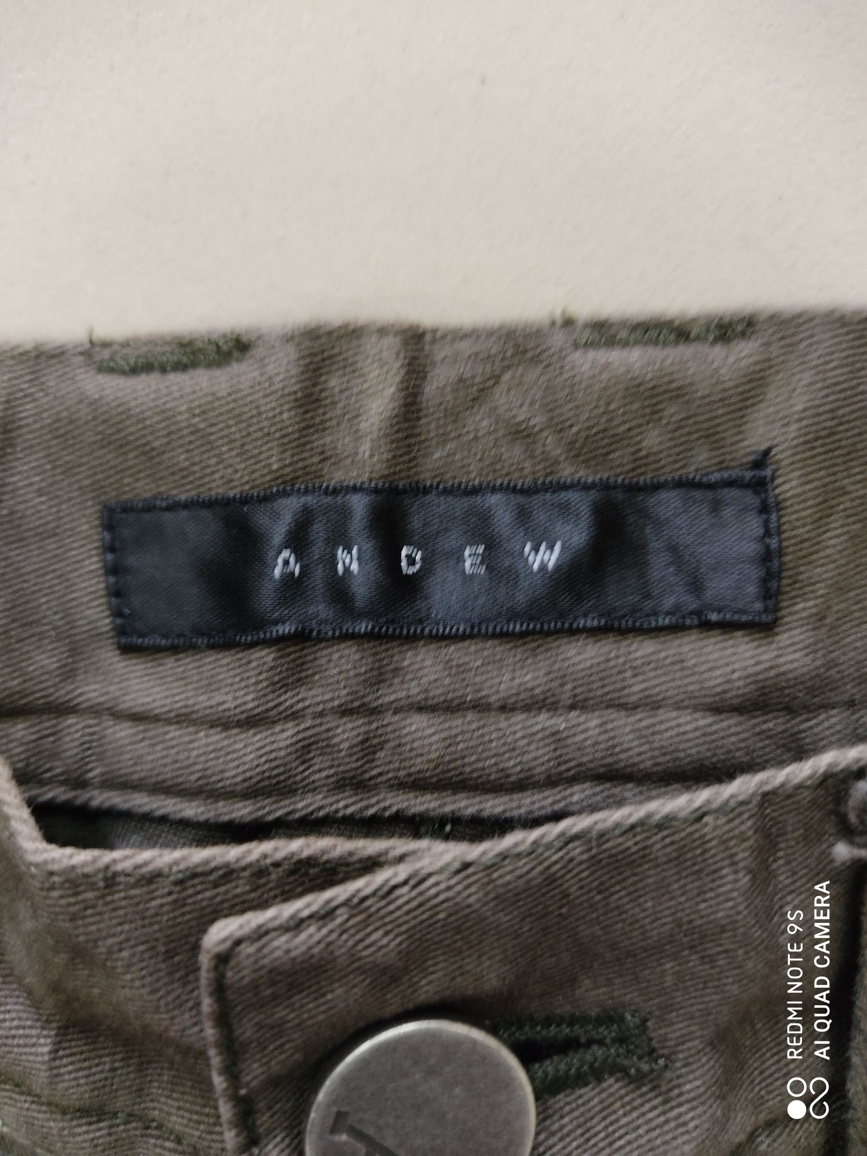 ANDEW × Japanese Brand Andew Multipocket Utility Green Cargo Pant Size US 29 - 8 Thumbnail