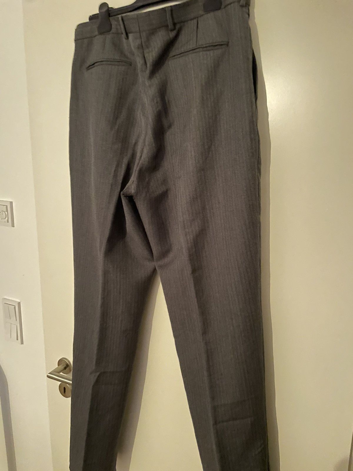 Dior Dior Homme Grey Wool Pants 52 Size US 34 / EU 50 - 6 Thumbnail