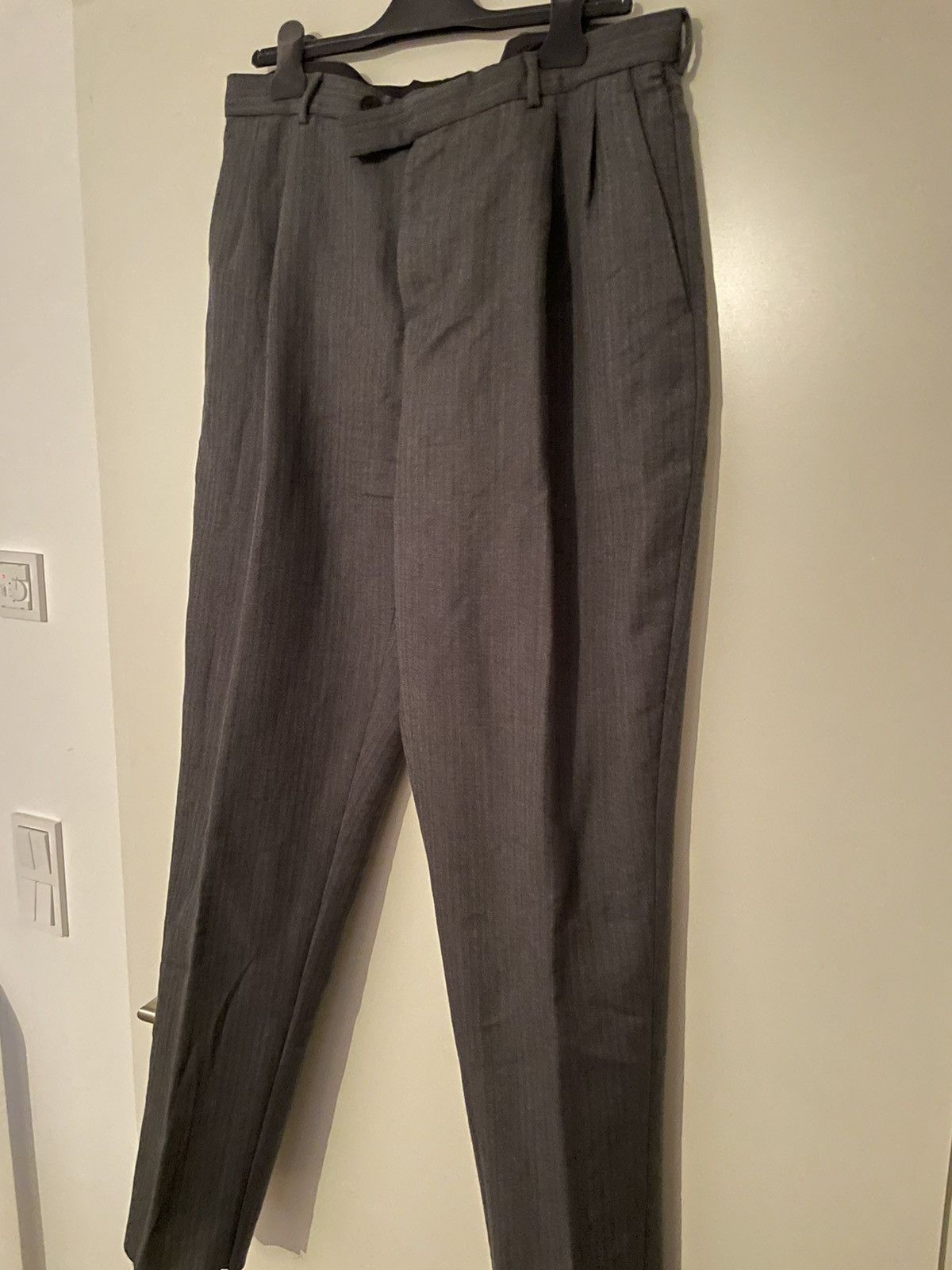 Dior Dior Homme Grey Wool Pants 52 Size US 34 / EU 50 - 5 Thumbnail