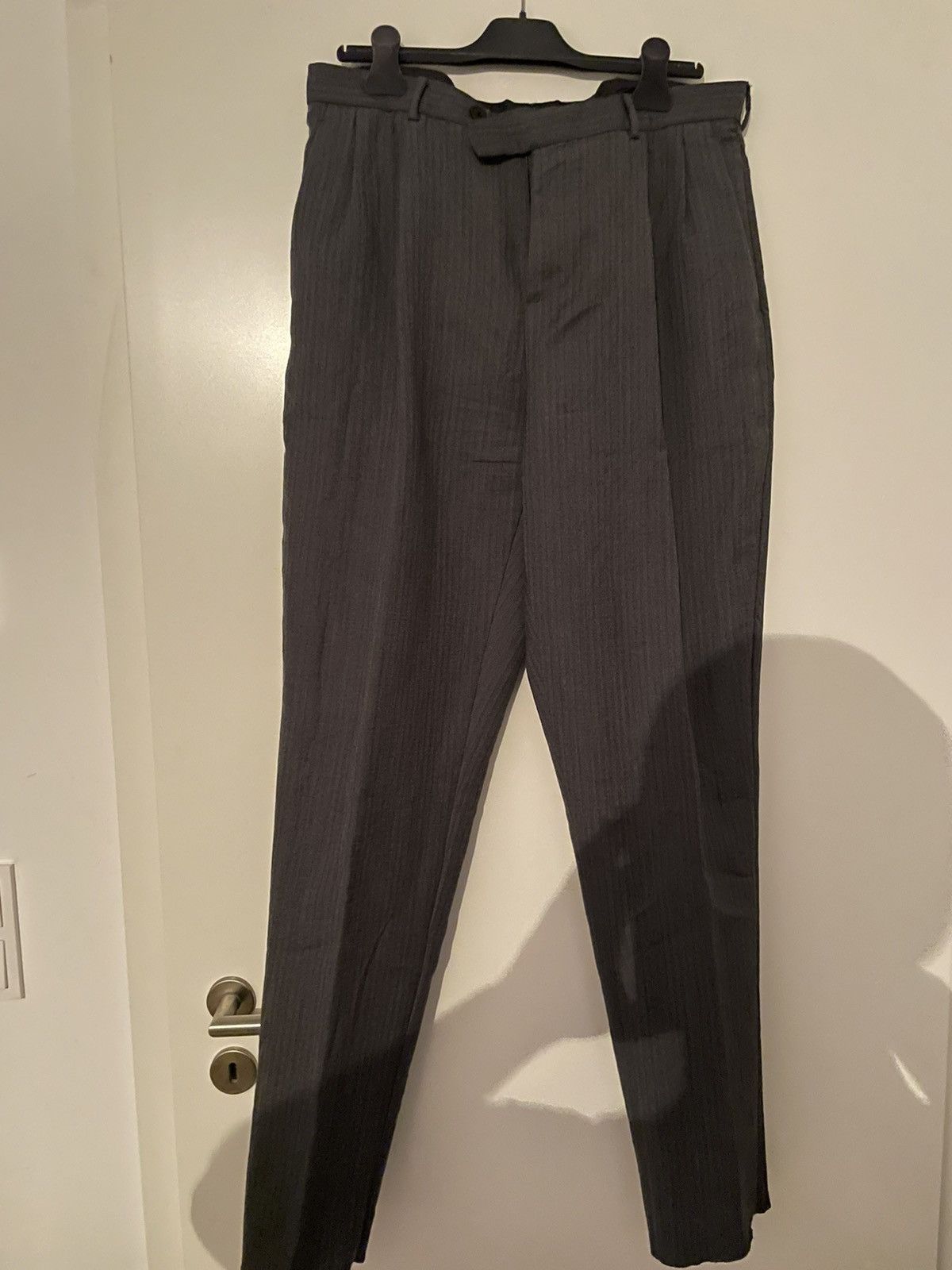 Dior Dior Homme Grey Wool Pants 52 Size US 34 / EU 50 - 3 Thumbnail